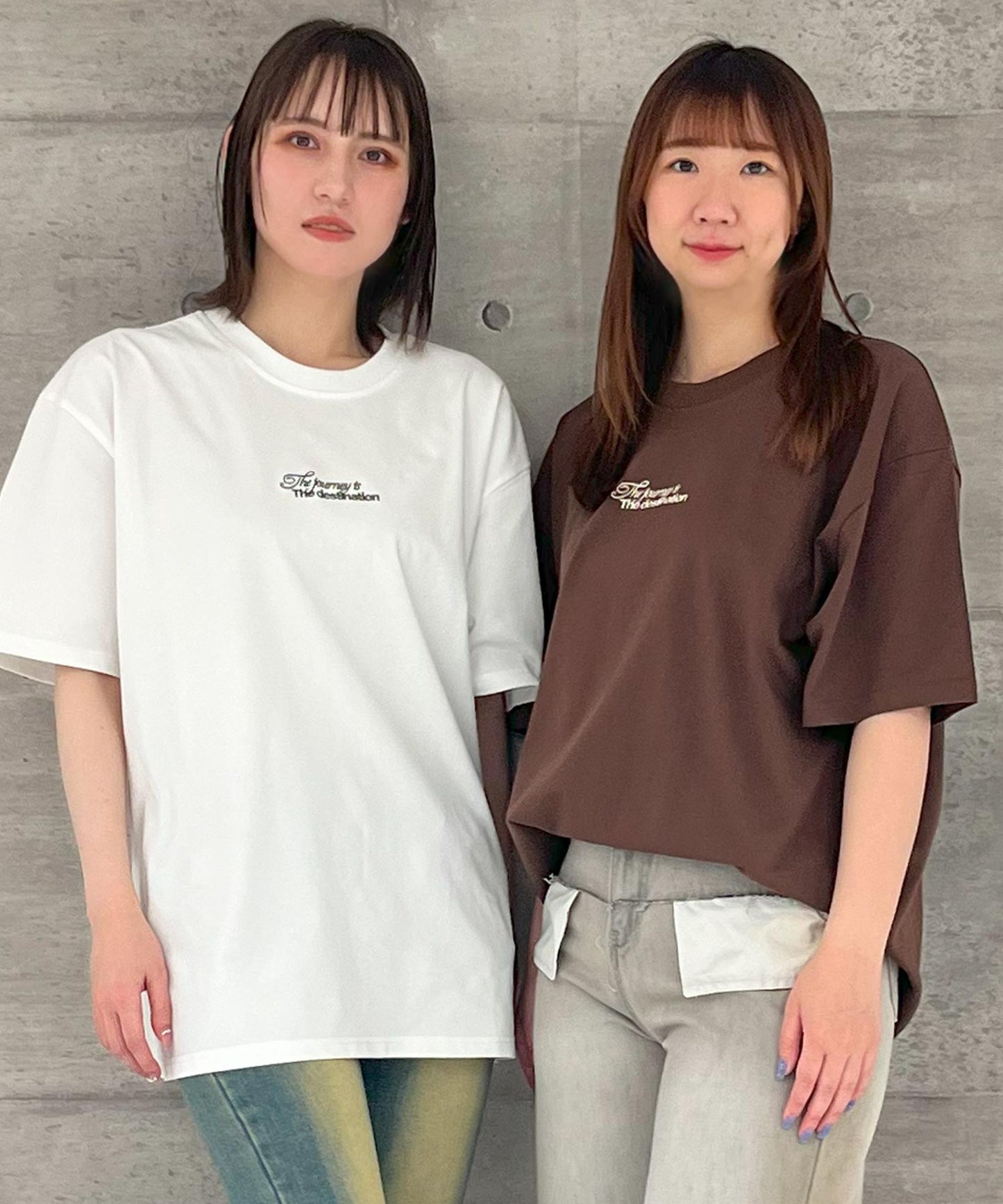 メッセージ ロゴ ビッグ Tシャツ 793-9236