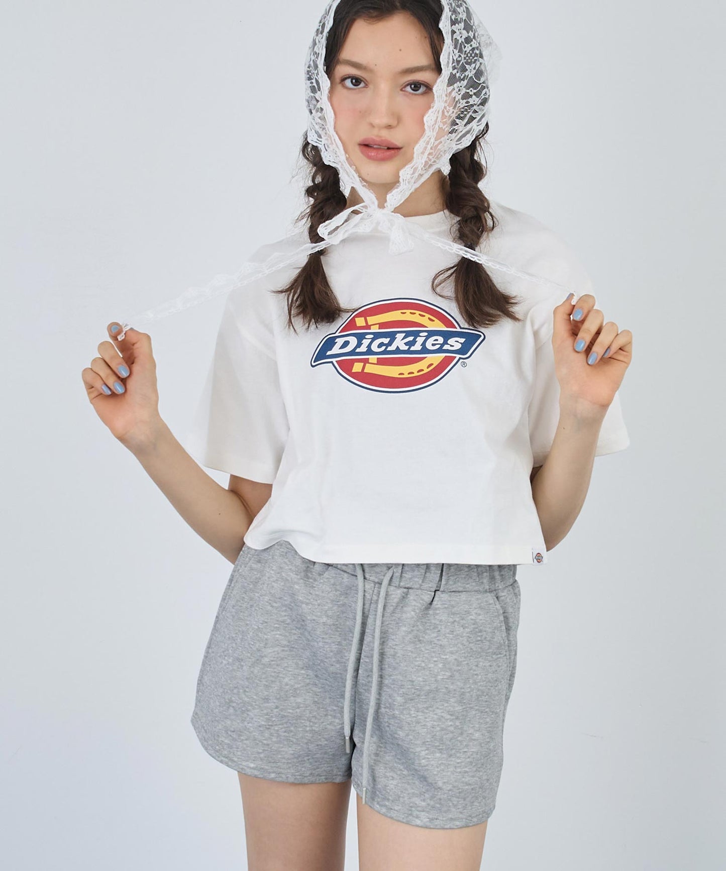 【Dickies】クロップド Tシャツ 793-9250