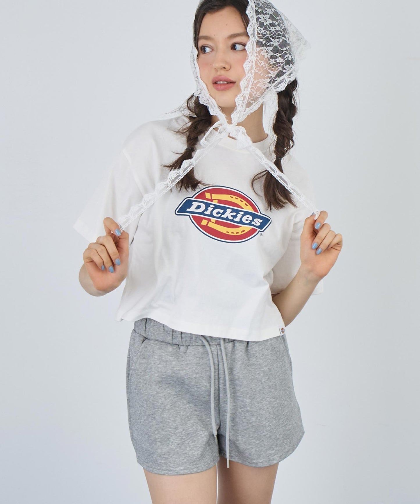 【Dickies】クロップド Tシャツ 793-9250