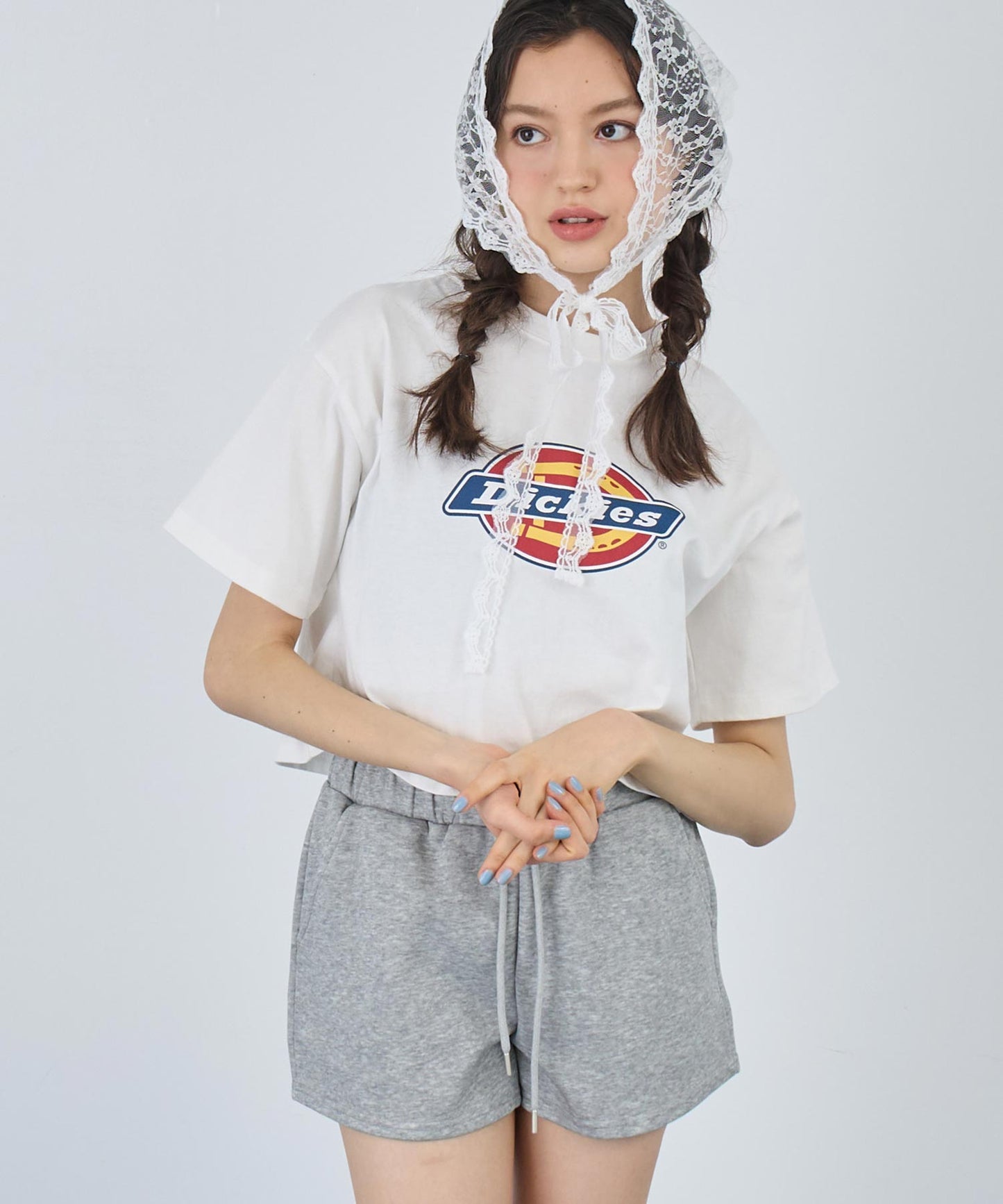 【Dickies】クロップド Tシャツ 793-9250