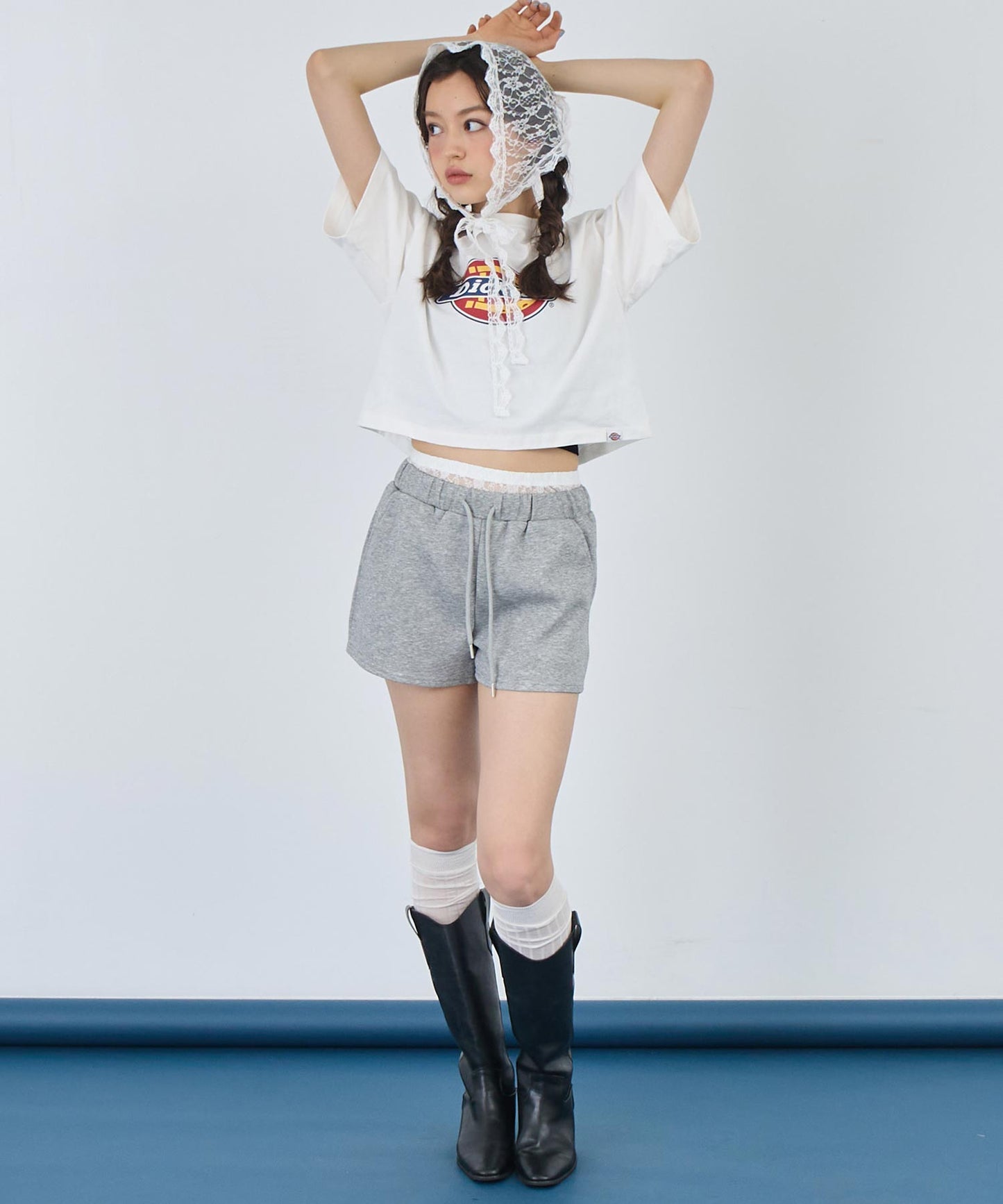 【Dickies】クロップド Tシャツ 793-9250