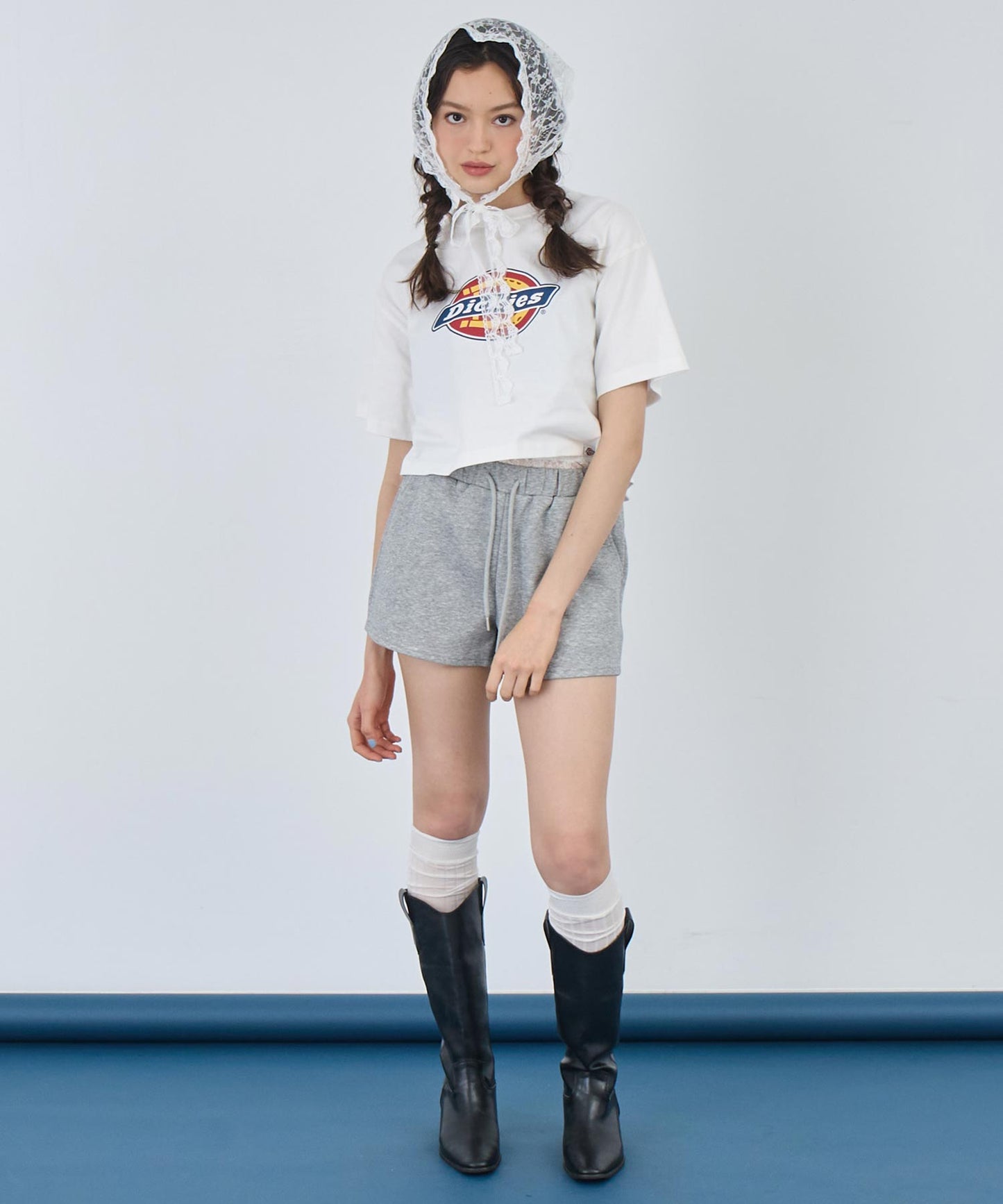 【Dickies】クロップド Tシャツ 793-9250