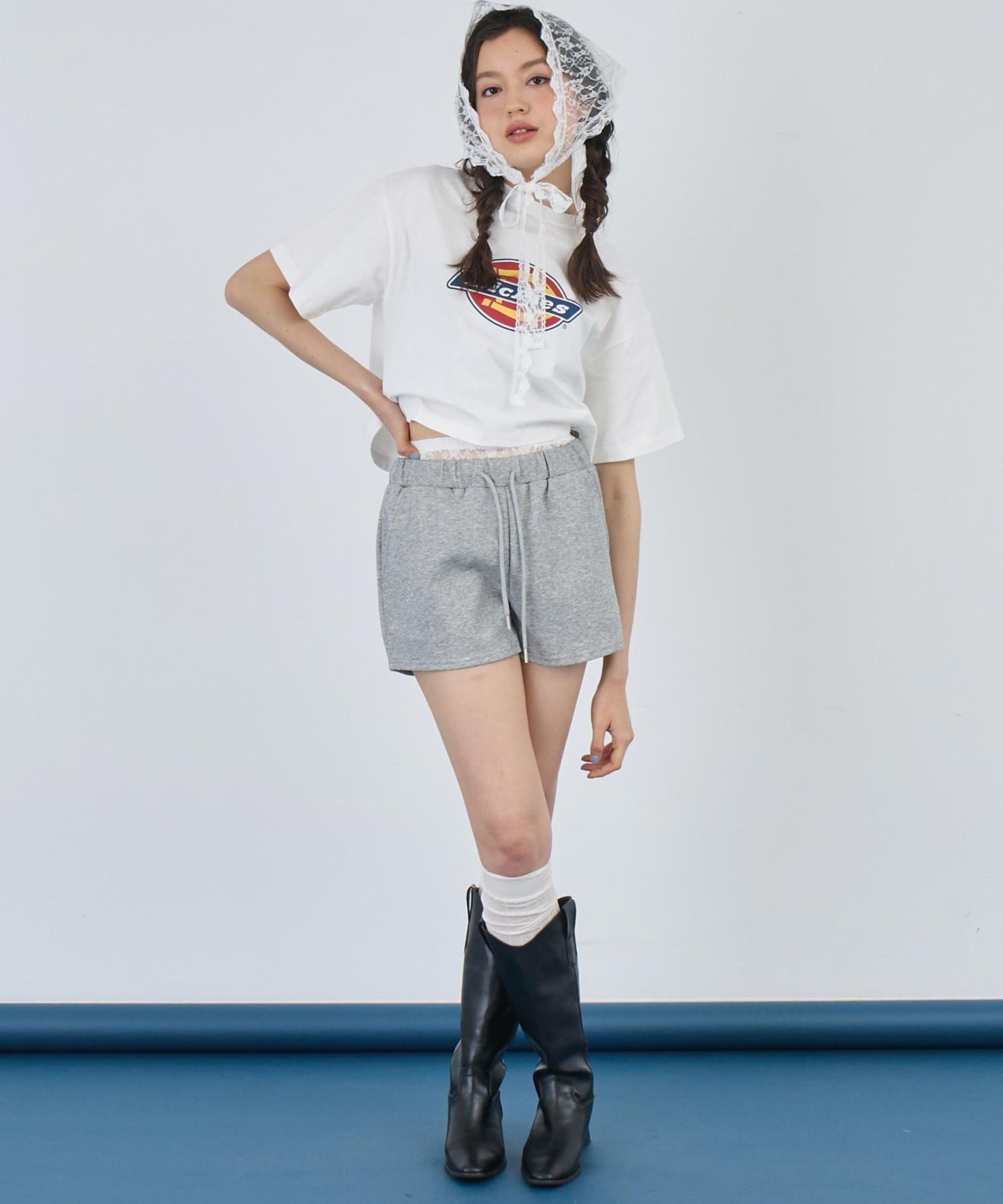 【Dickies】クロップド Tシャツ 793-9250