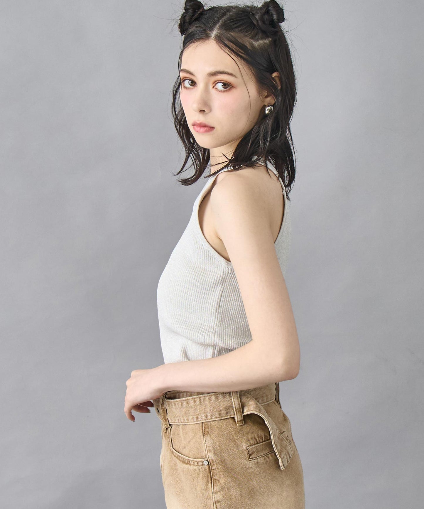 ラメ アメスリ ニット トップス 793-9267