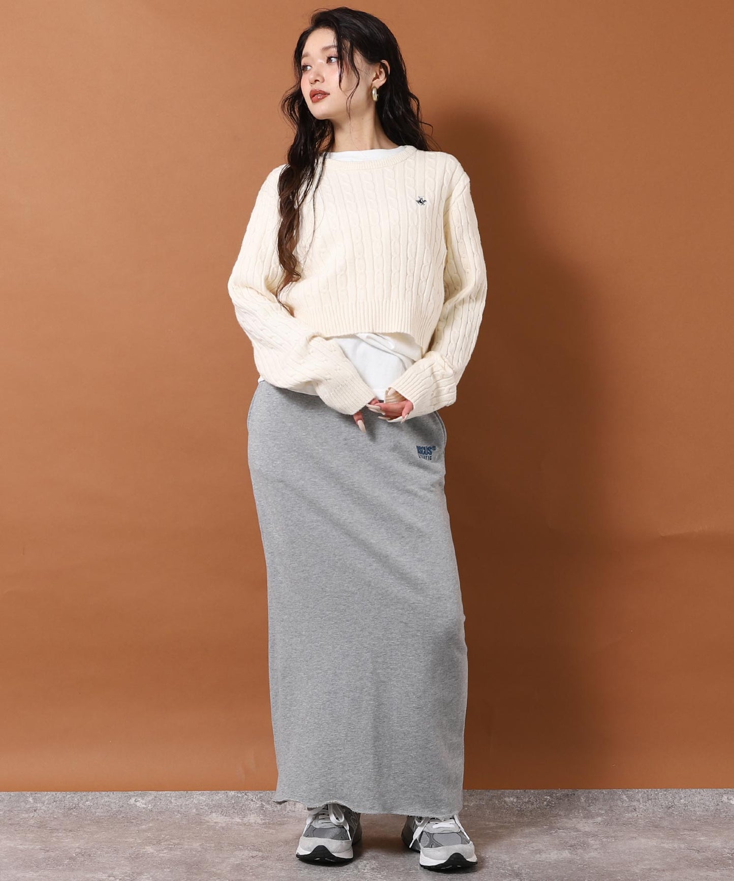 アイボリー/163cm