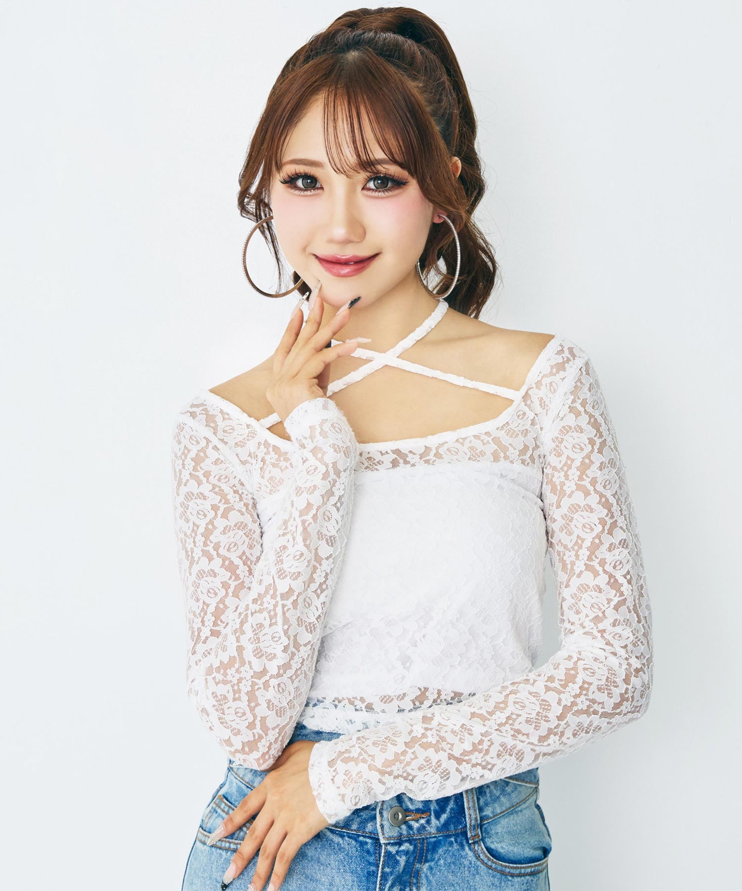 eggモデル♥せりなコラボ レーストップス 793-9510 – ANAP オンライン