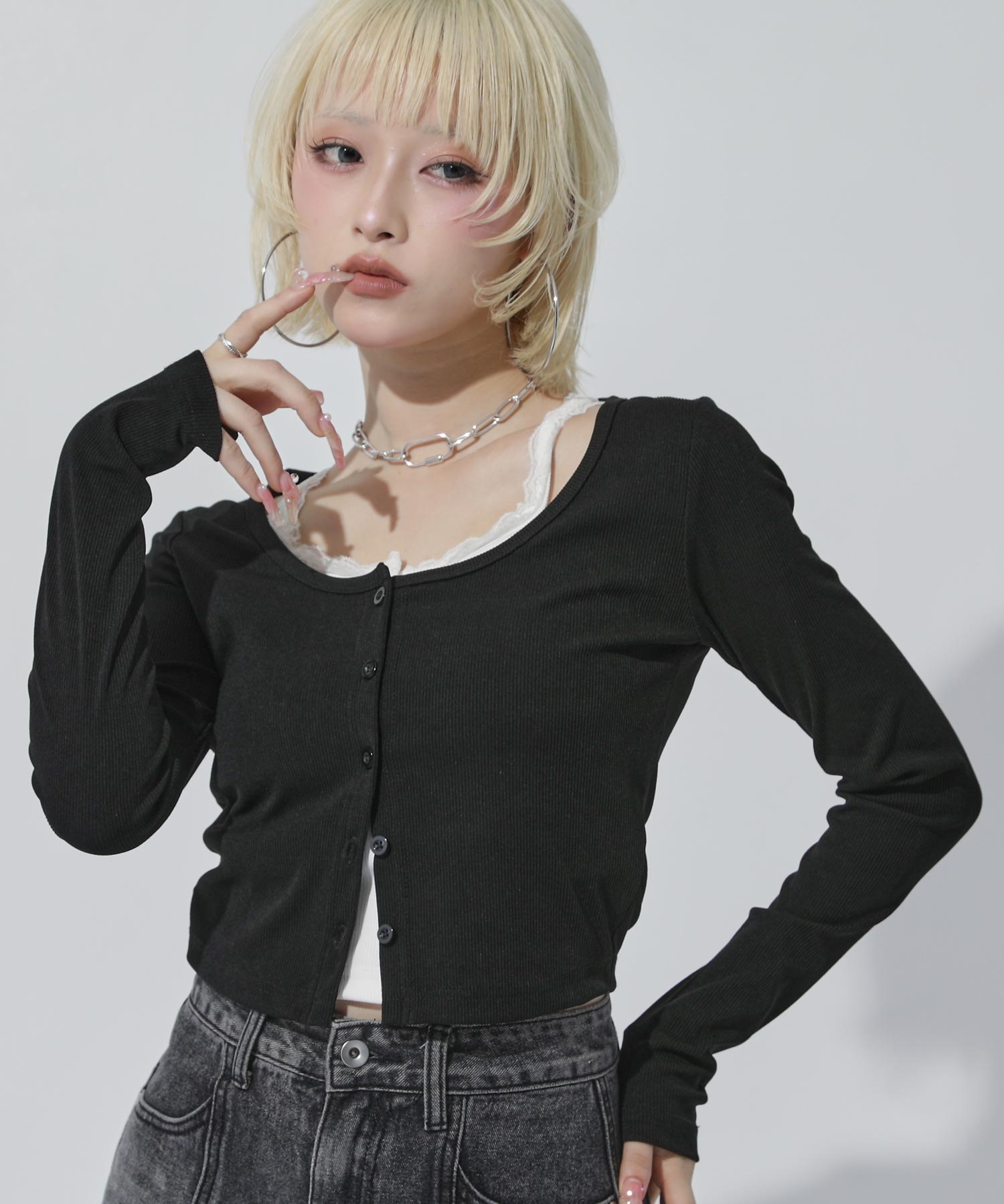 キャミレイヤード クロップド トップス 793-9512 – ANAP オンライン