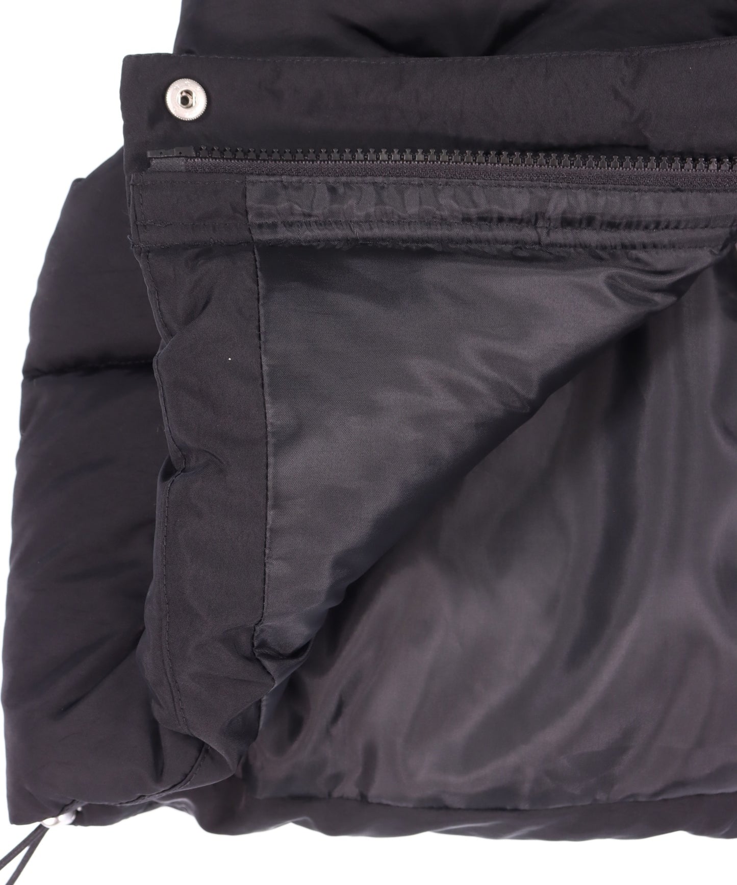 ナイロン ファイバー ダウン ショート ベスト 795-9366