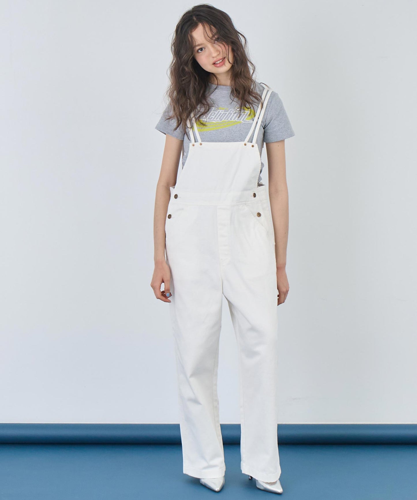 【Dickies】デニム ダブル サロペット 797-9249