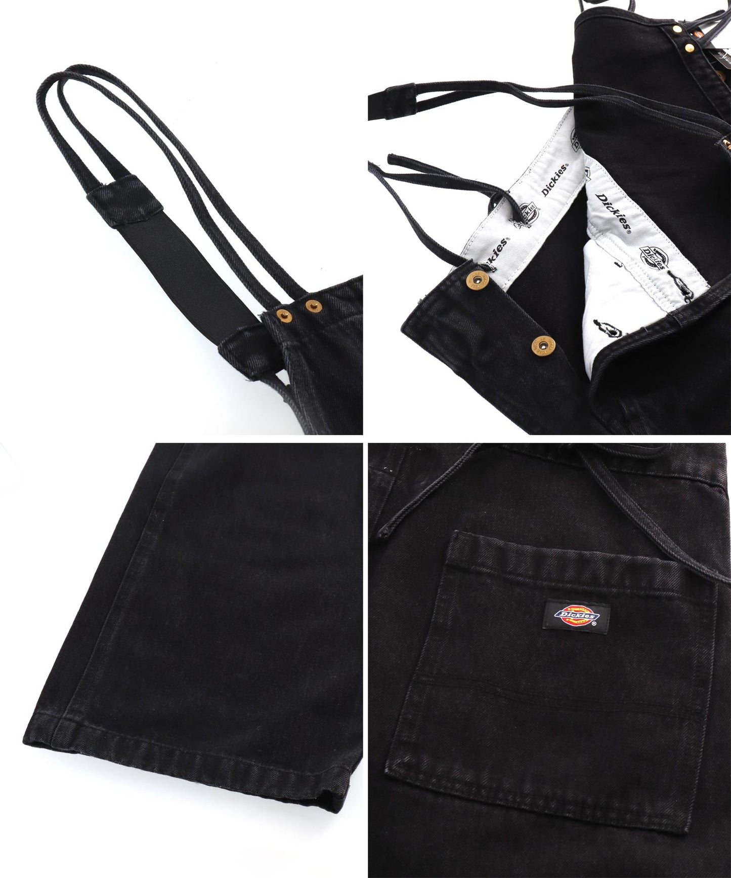 【Dickies】デニム ダブル サロペット 797-9249