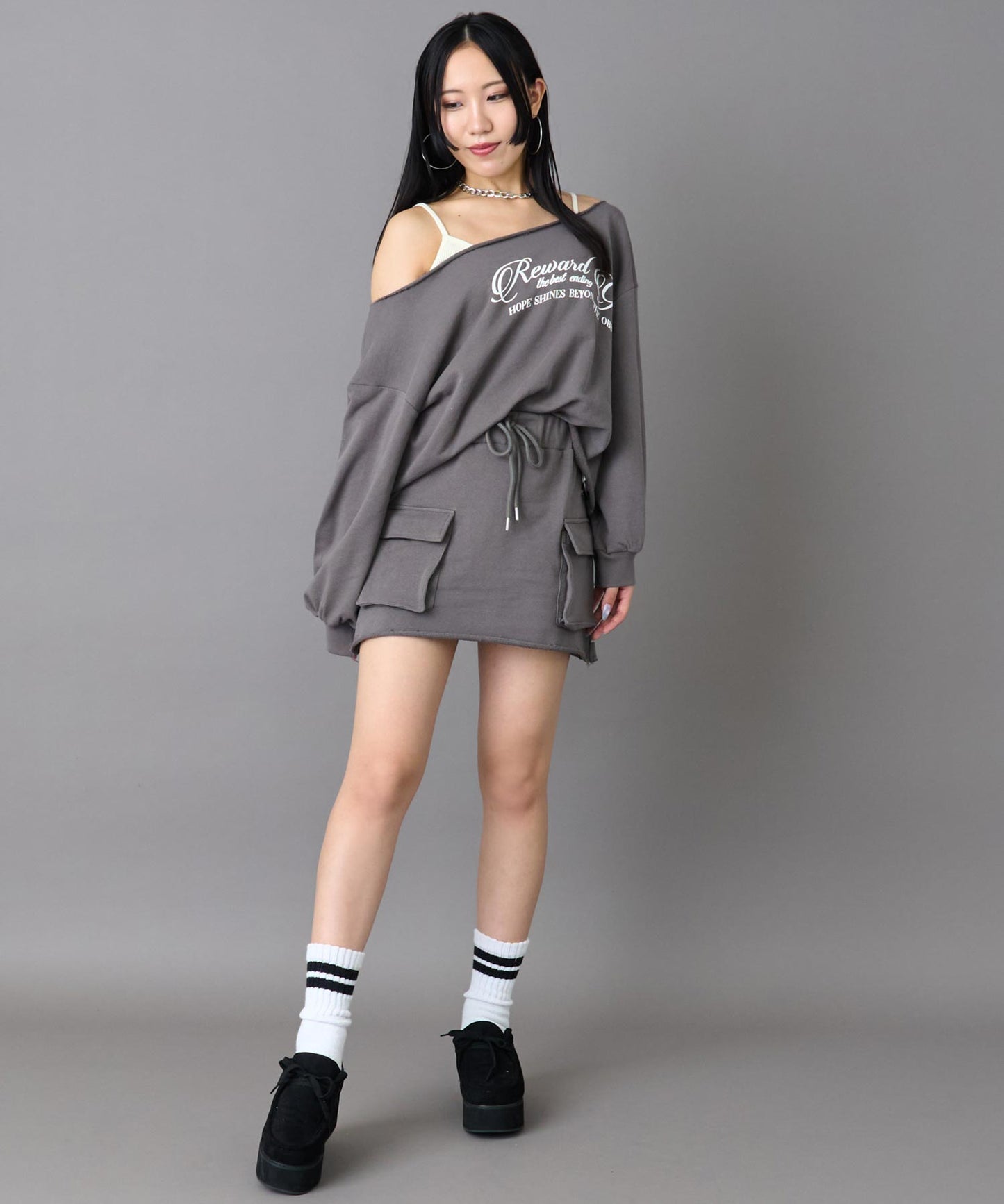 ダークグレー/165cm