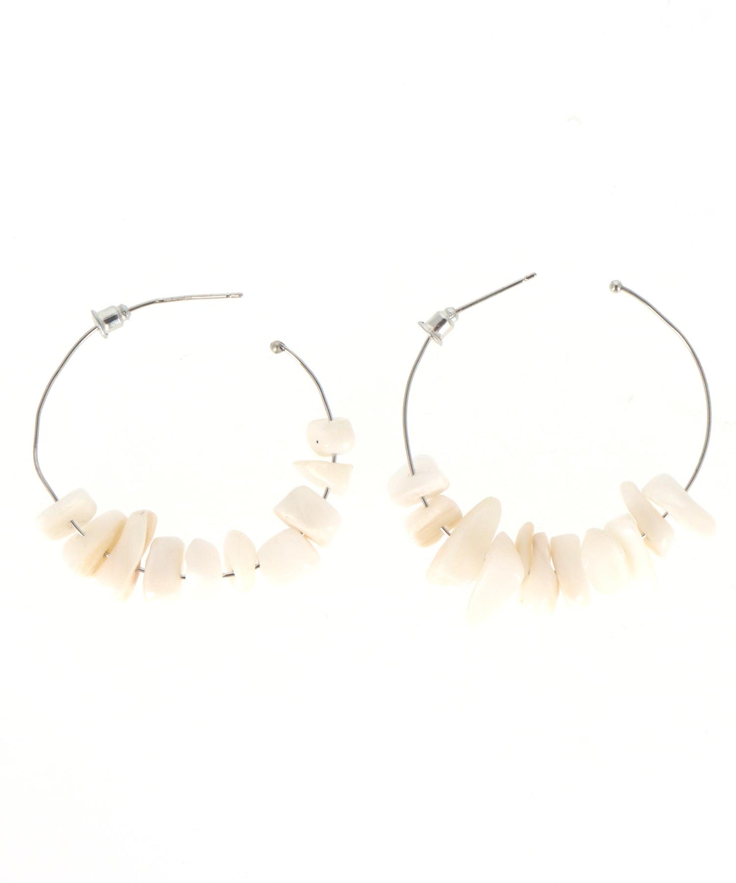 ストーン フープ ピアス 819-6851