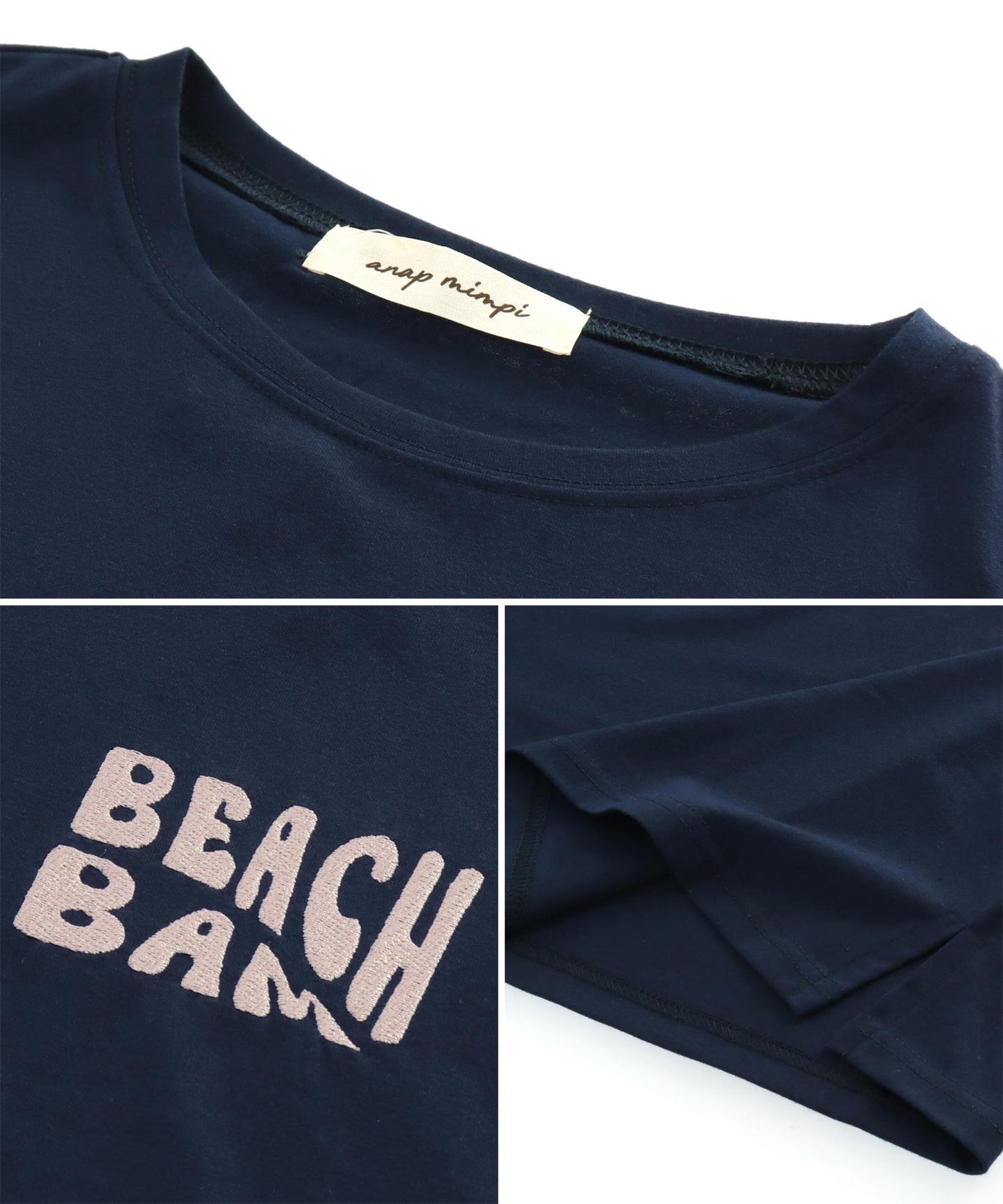 SEA モチーフ プリント ビッグ Tシャツ 853-5955