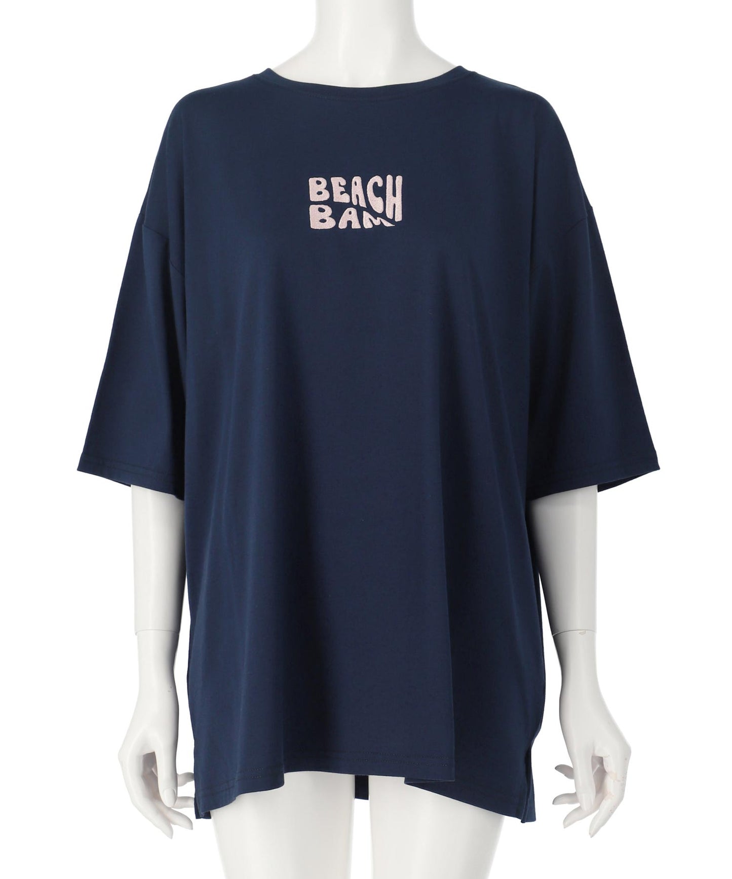 SEA モチーフ プリント ビッグ Tシャツ 853-5955