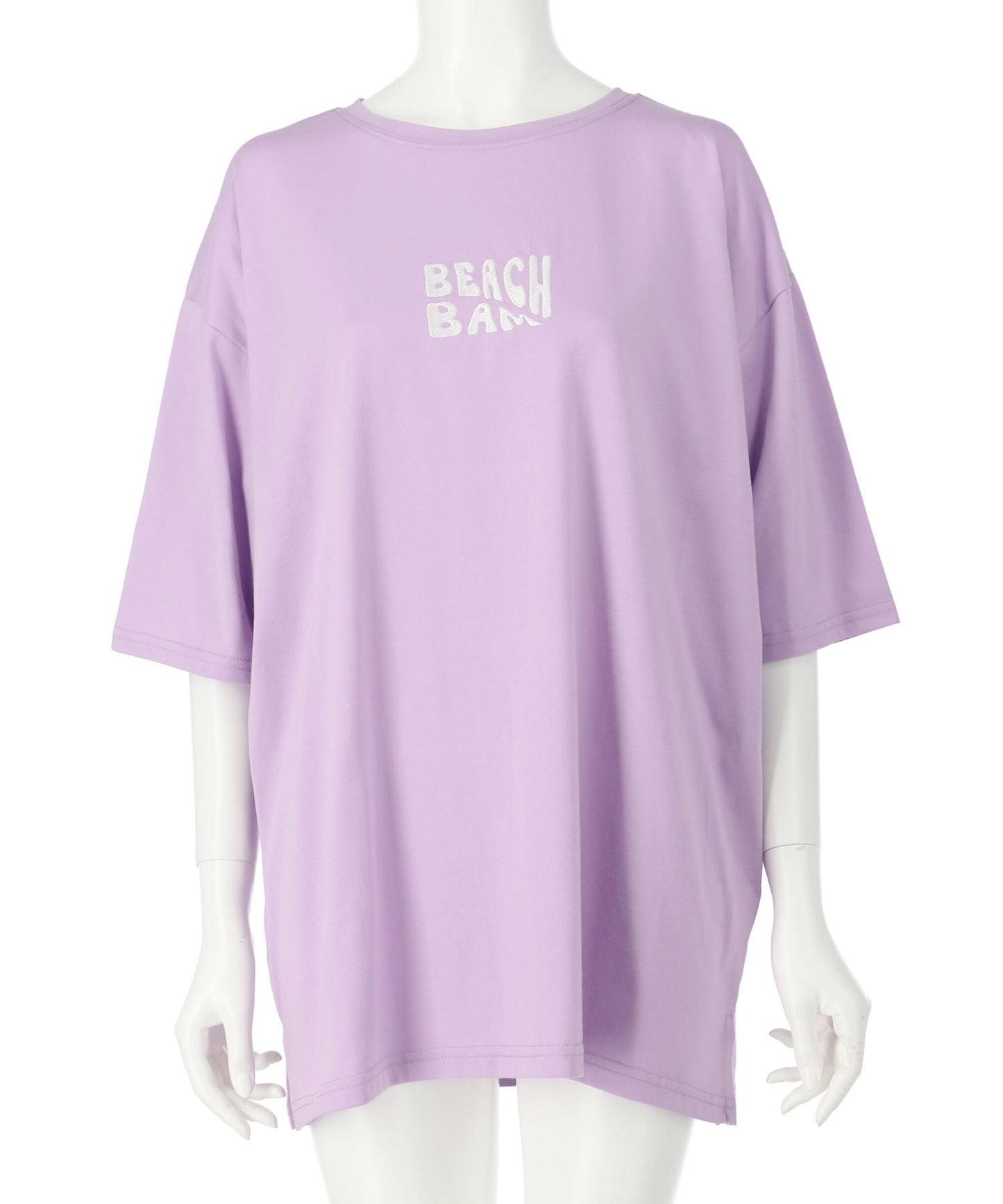 SEA モチーフ プリント ビッグ Tシャツ 853-5955