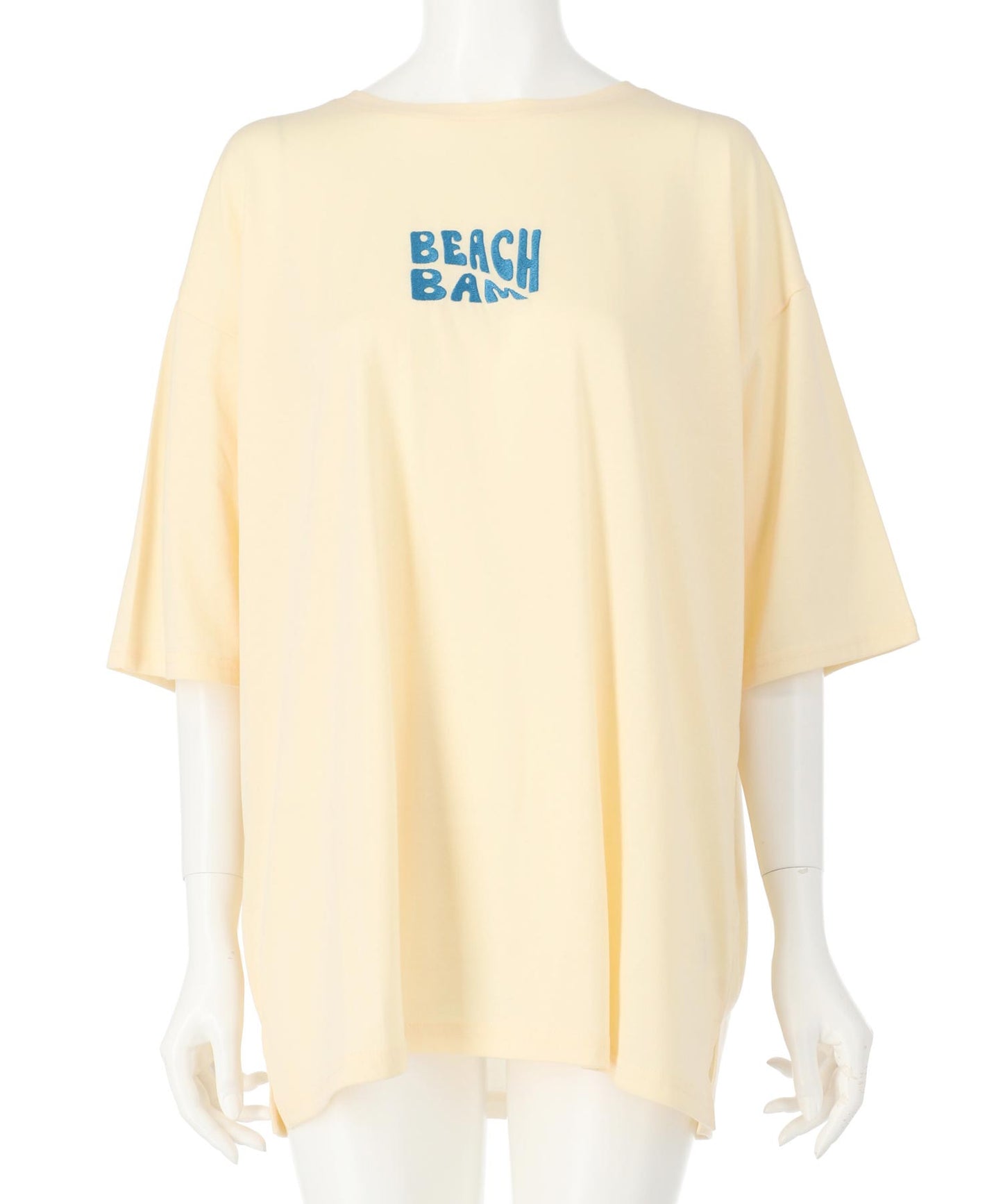 SEA モチーフ プリント ビッグ Tシャツ 853-5955
