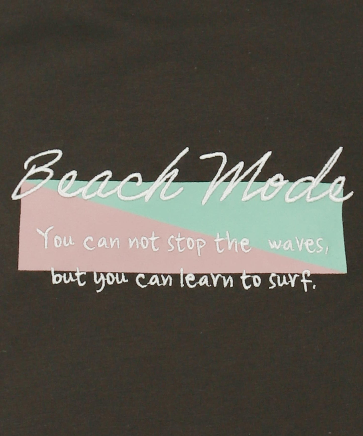 カラー ブロック サーフ 刺繍 オーバーサイズ Tシャツ 853-6029