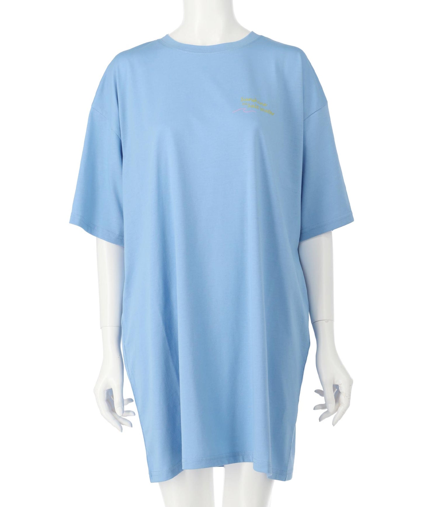 SUN & SEA サーフ プリント ビッグ Tシャツ ワンピース 857-5969
