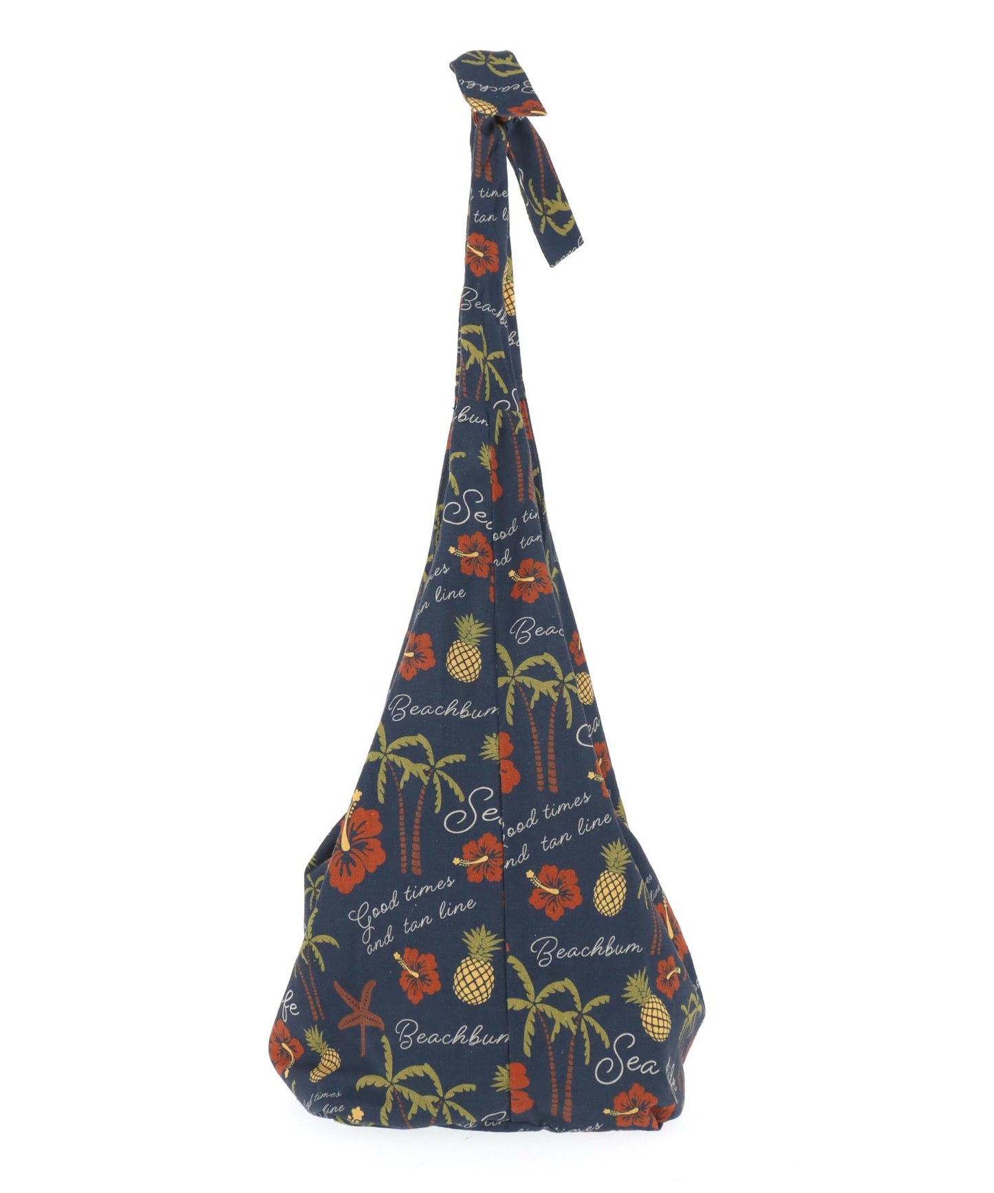 リネンライク アロハ柄 2WAY ショルダー バック 859-6035