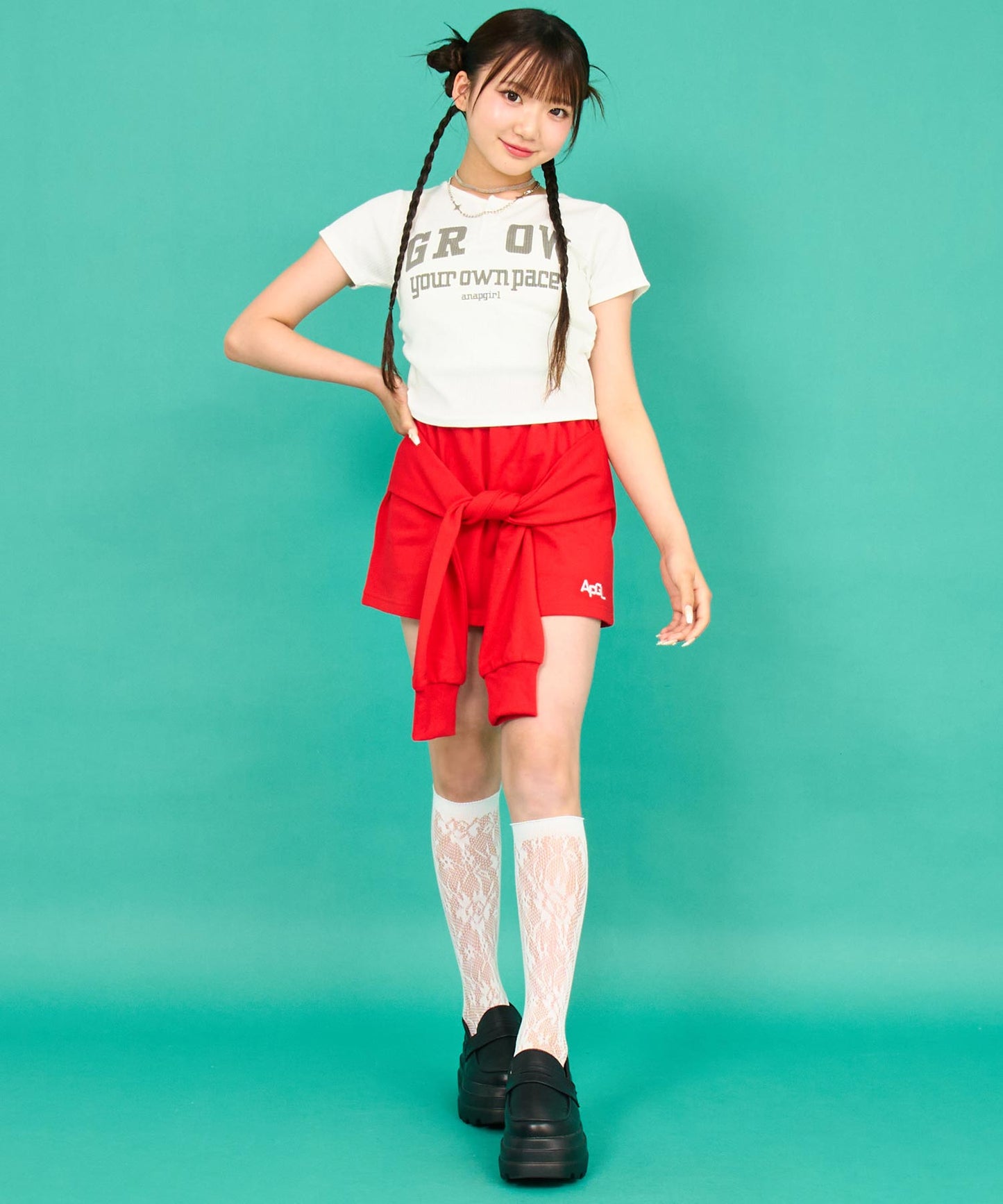 レッド/149cm(Sサイズ着用)