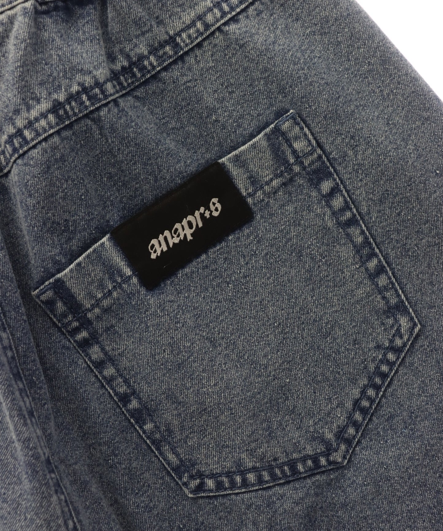 ANAPR+S カーゴデニムハーフパンツ【ユニセックス】 912-7720