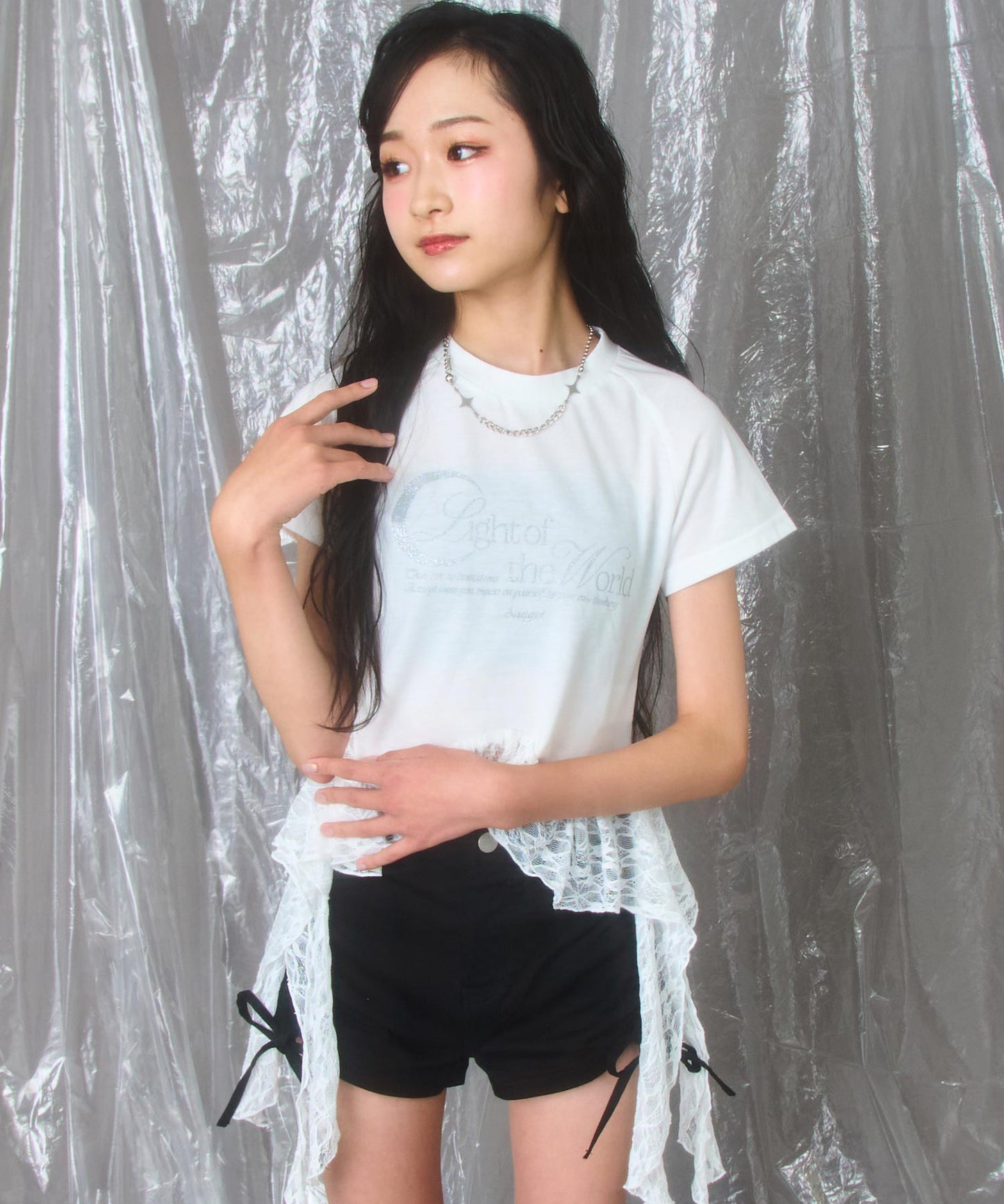 ブラック/150cm(Sサイズ着用)