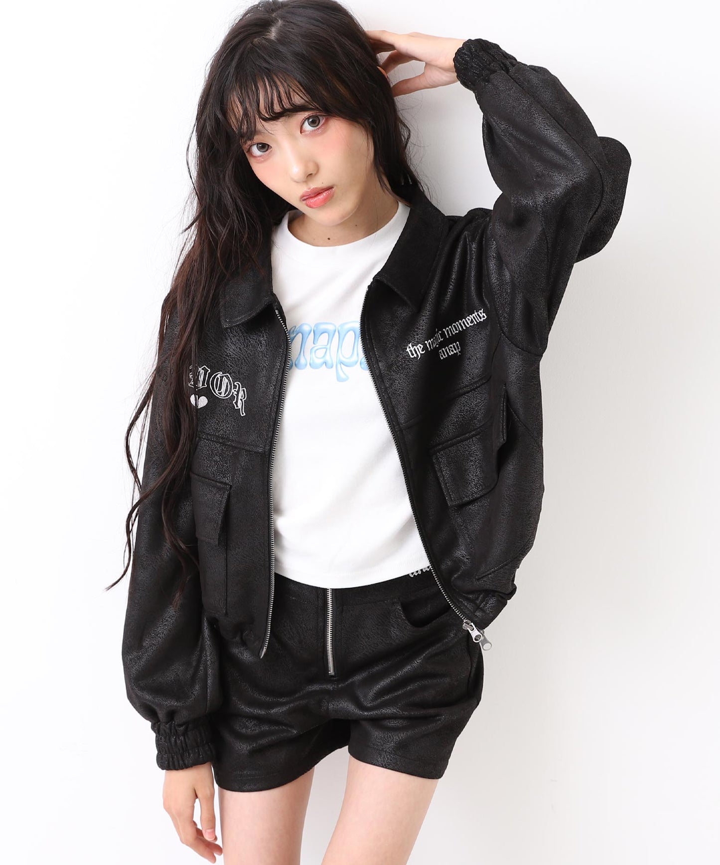 ブラック/152cm(Sサイズ着用)