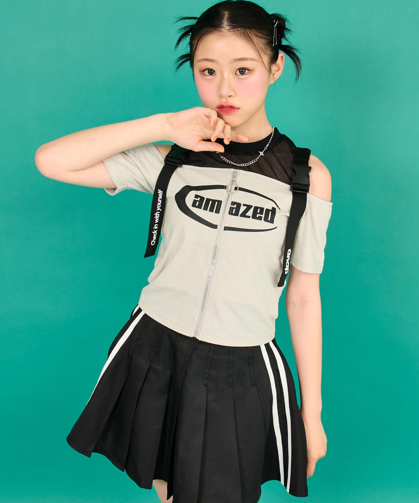 ライトグレー/157cm(Sサイズ着用)
