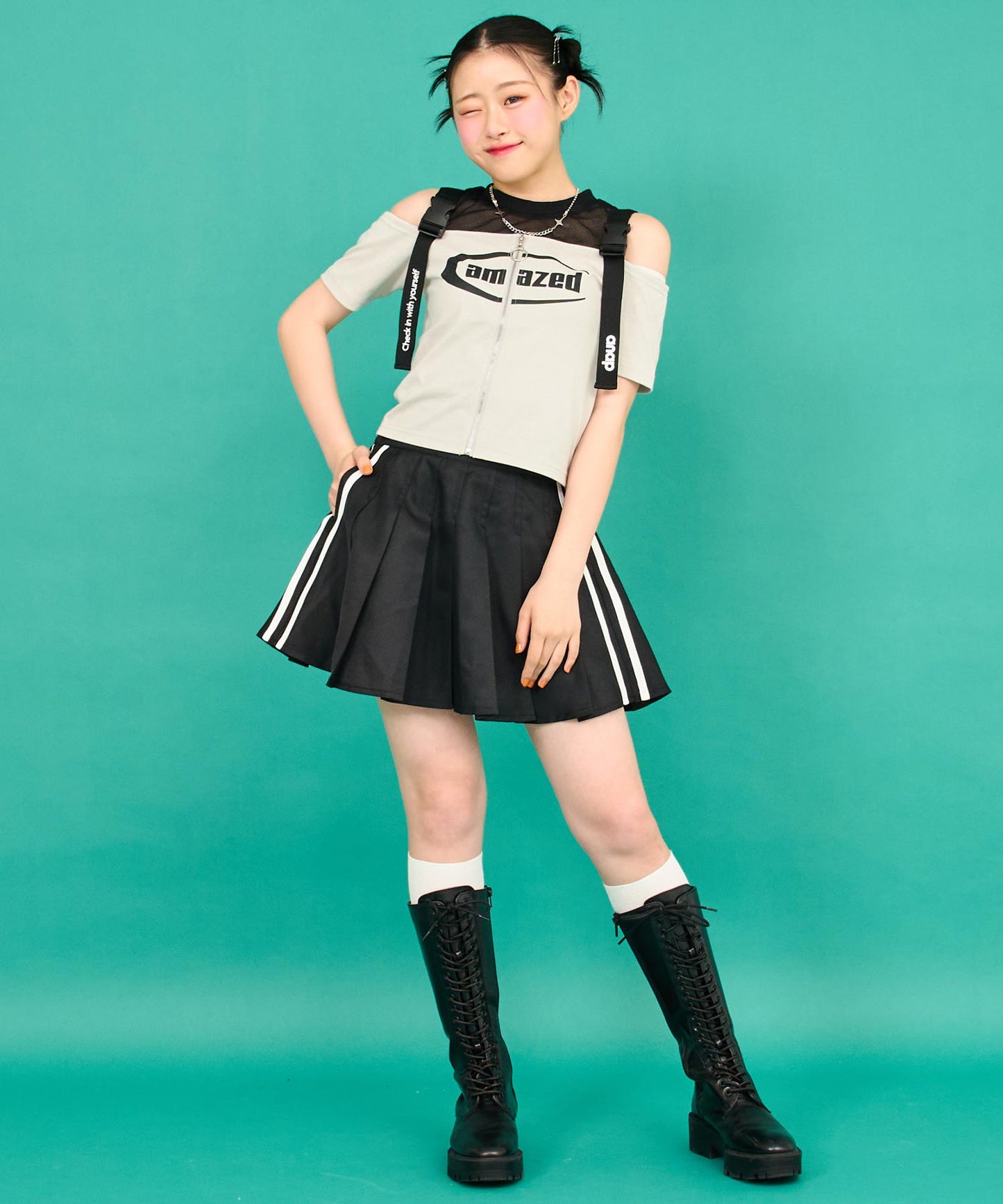 ライトグレー/157cm(Sサイズ着用)