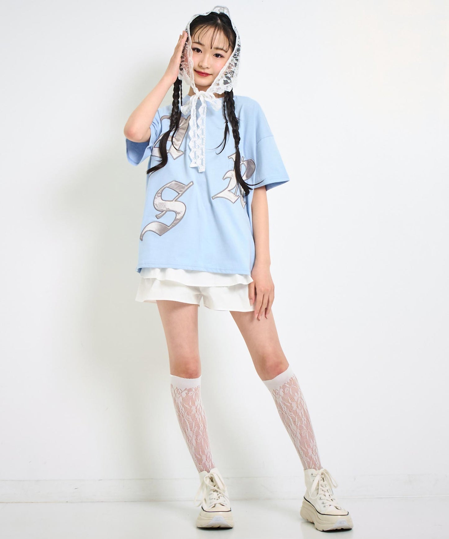 ANAPR+S ランダム ワッペン ロゴ Tシャツ(キッズお揃い) 【ユニセックス】 913-7658