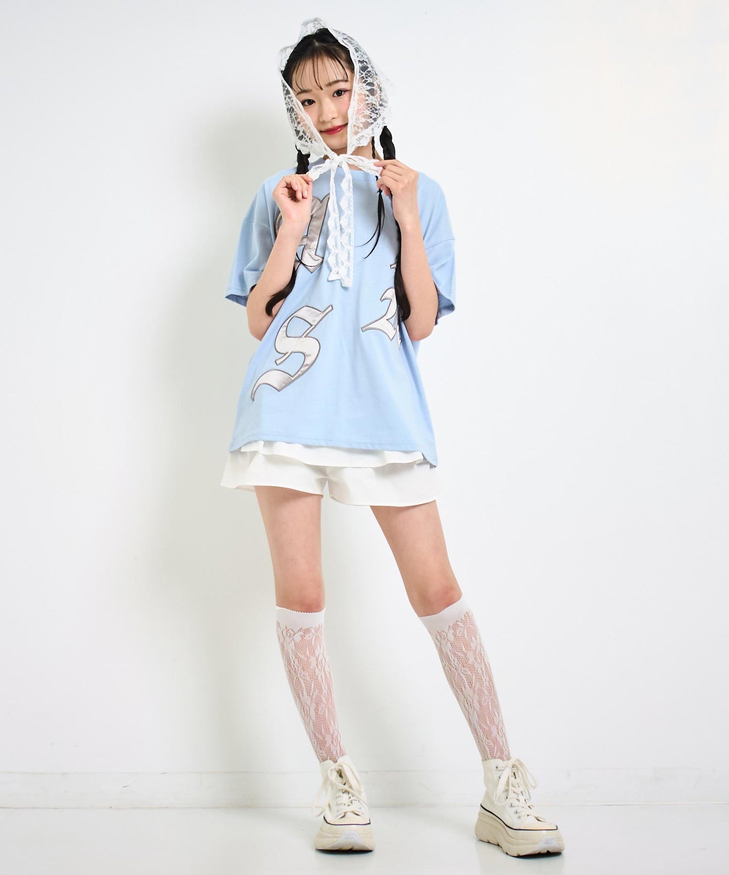 ANAPR+S ランダム ワッペン ロゴ Tシャツ(キッズお揃い) 【ユニセックス】 913-7658