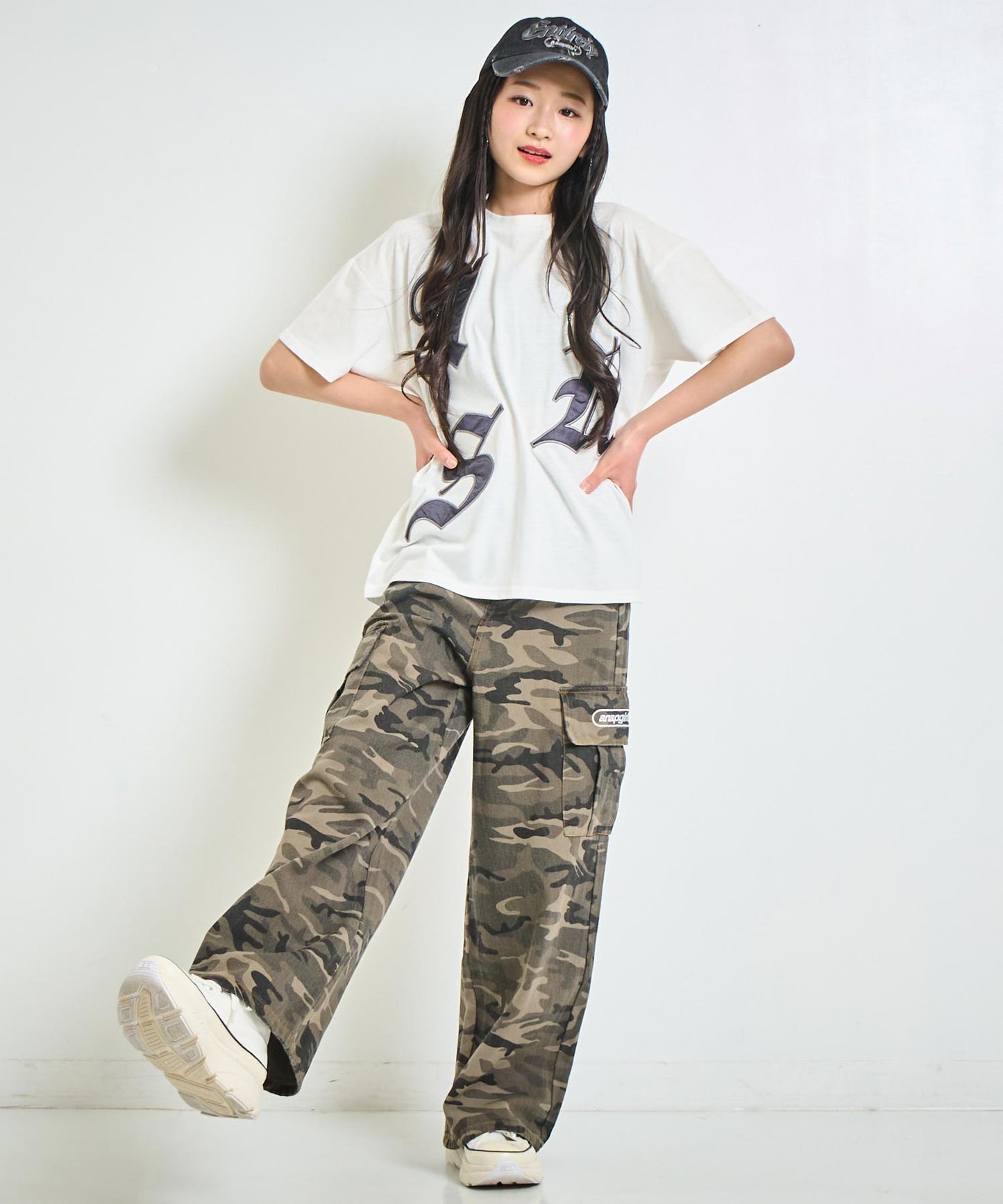 ANAPR+S ランダム ワッペン ロゴ Tシャツ(キッズお揃い) 【ユニセックス】 913-7658