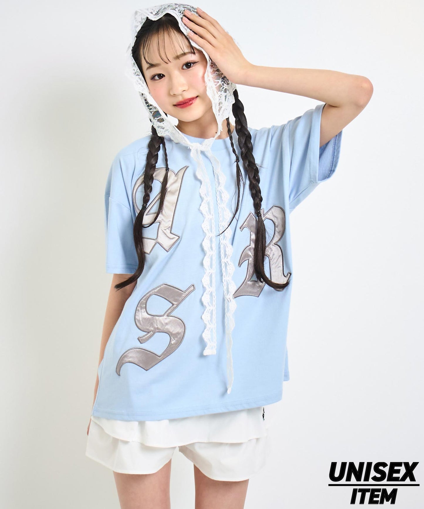 ANAPR+S ランダム ワッペン ロゴ Tシャツ(キッズお揃い) 【ユニセックス】 913-7658