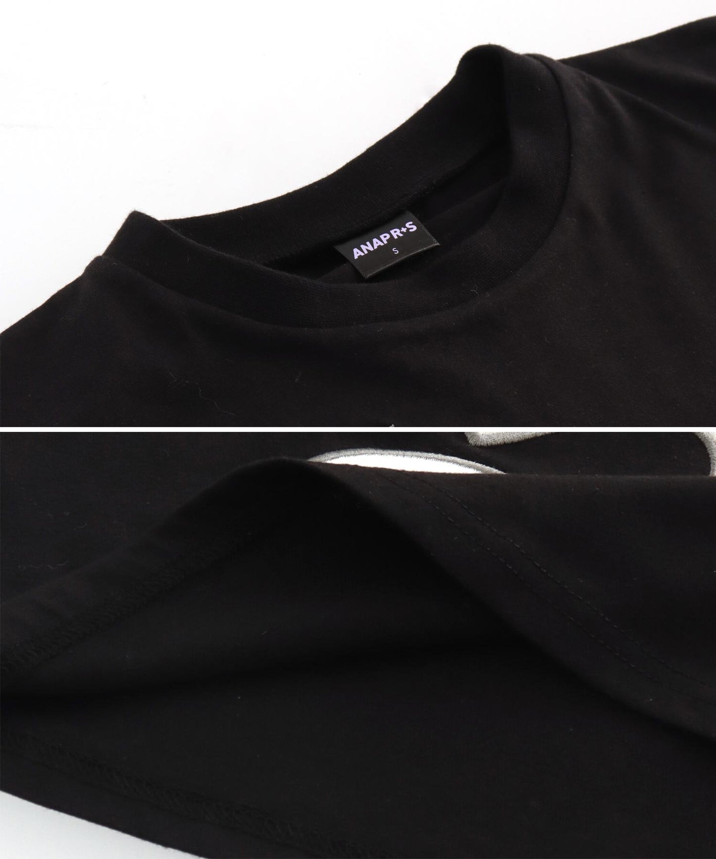 ANAPR+S ランダム ワッペン ロゴ Tシャツ(キッズお揃い) 【ユニセックス】 913-7658