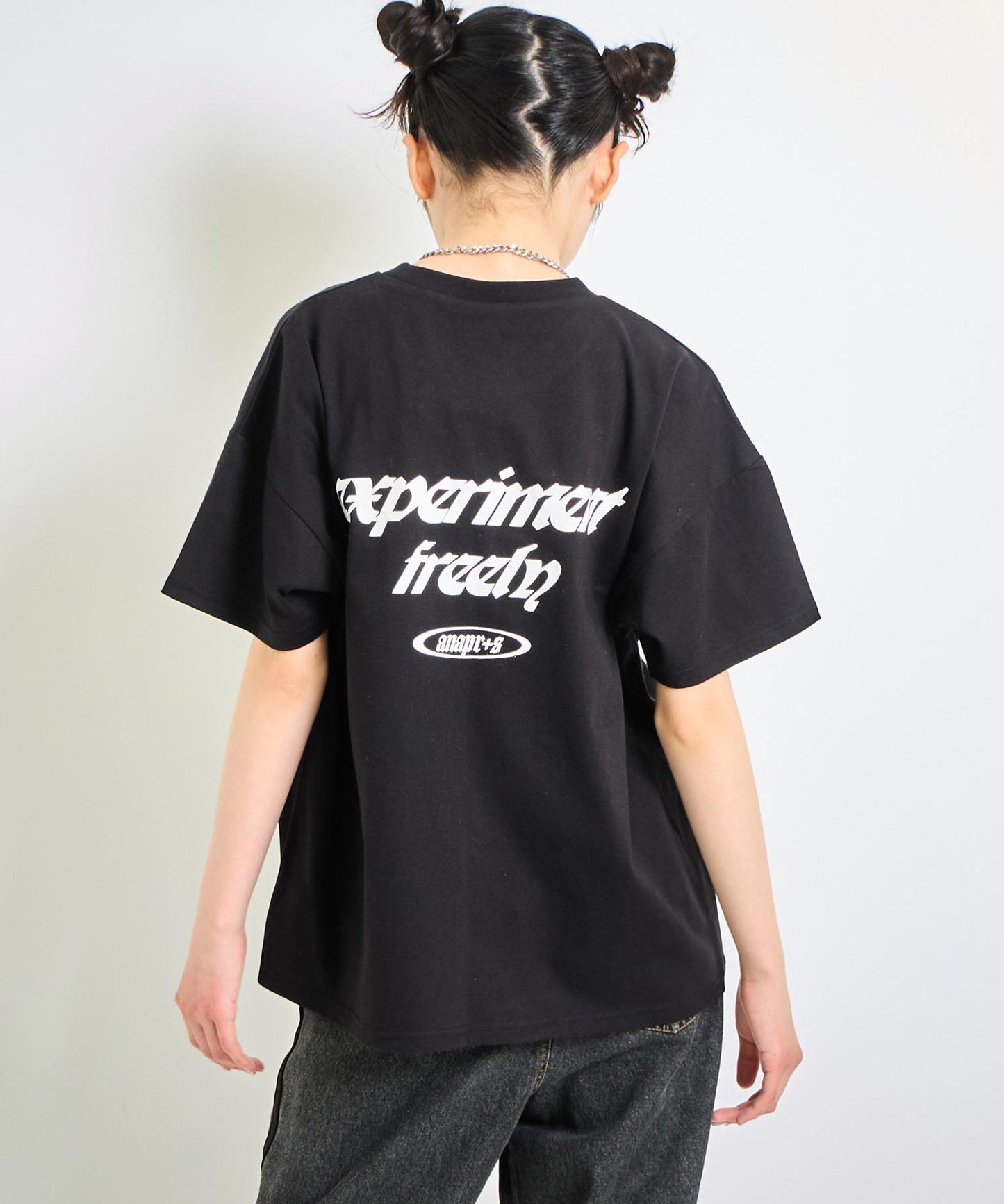 ANAPR+S ランダム ワッペン ロゴ Tシャツ(キッズお揃い) 【ユニセックス】 913-7658