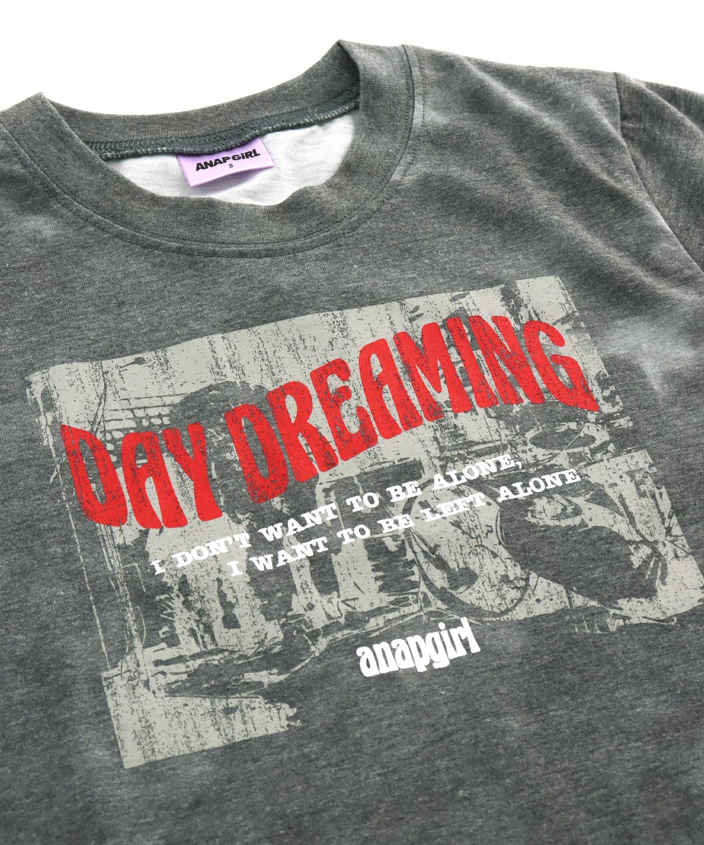 サイド シャーリング ロック Tシャツ 913-7660