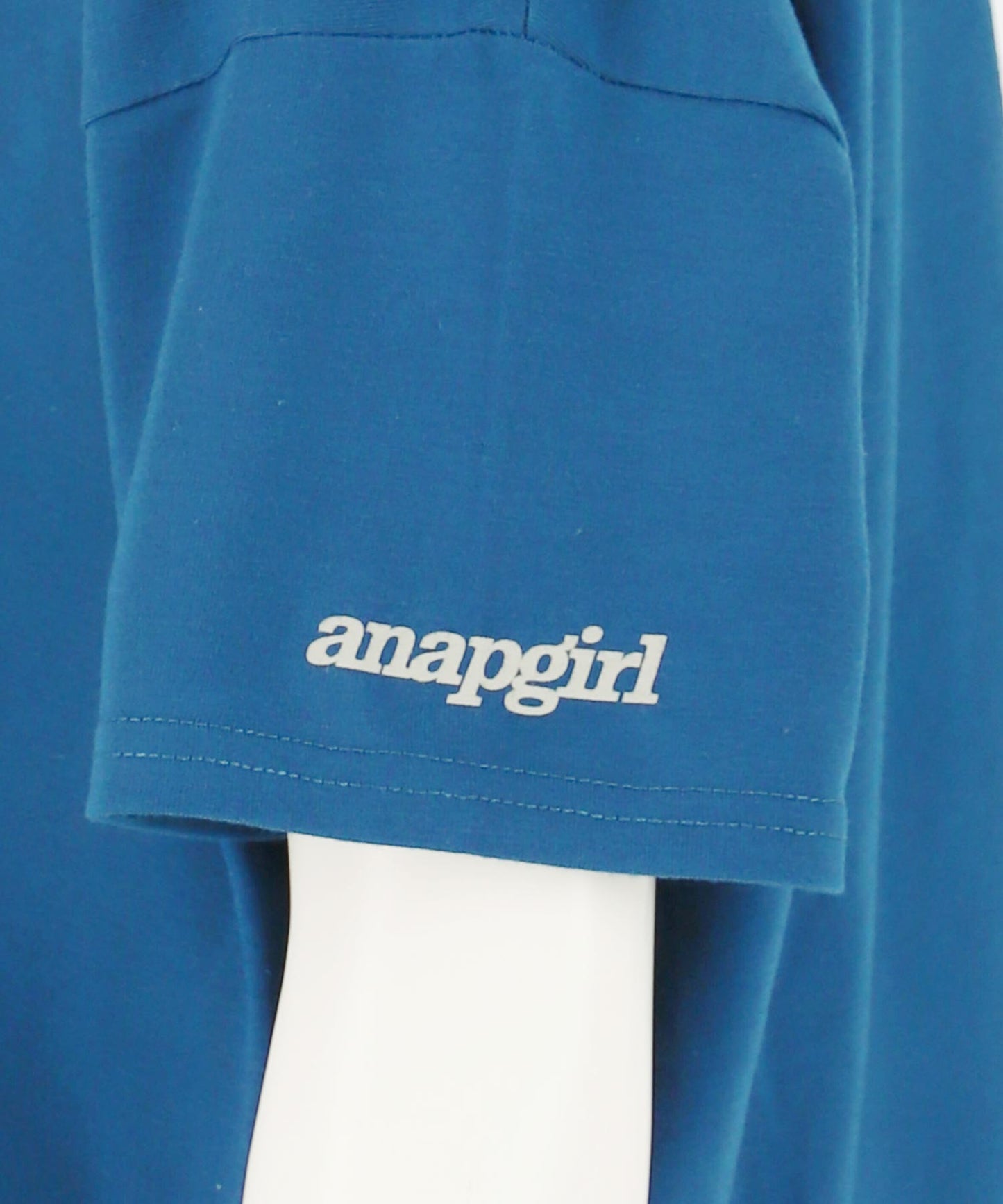 レース ワッペン付き サイド リボン Tシャツ トップス【キッズお揃い】 913-7671