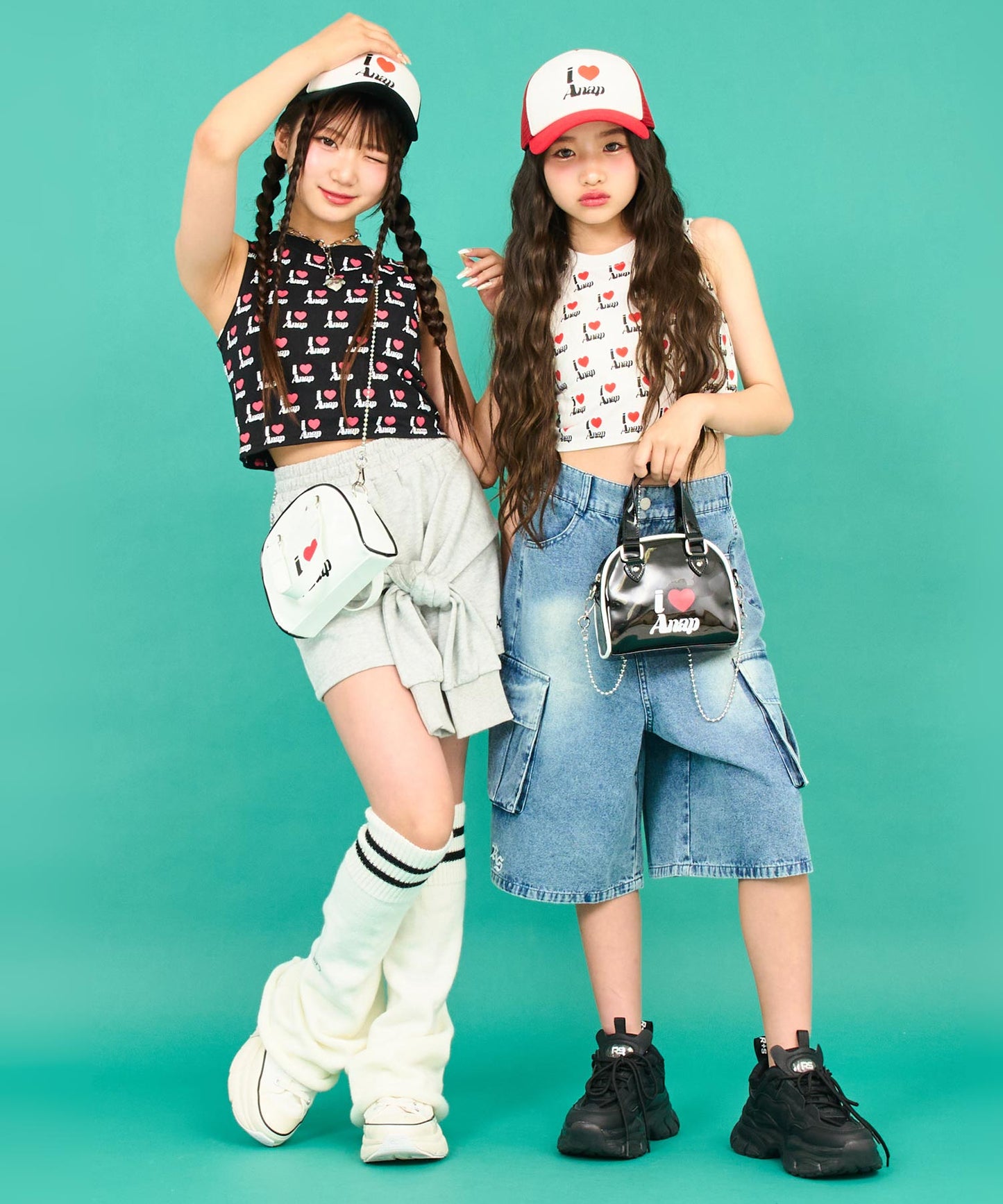 ILOVE ANAP タンクトップ【キッズお揃い】 913-7699