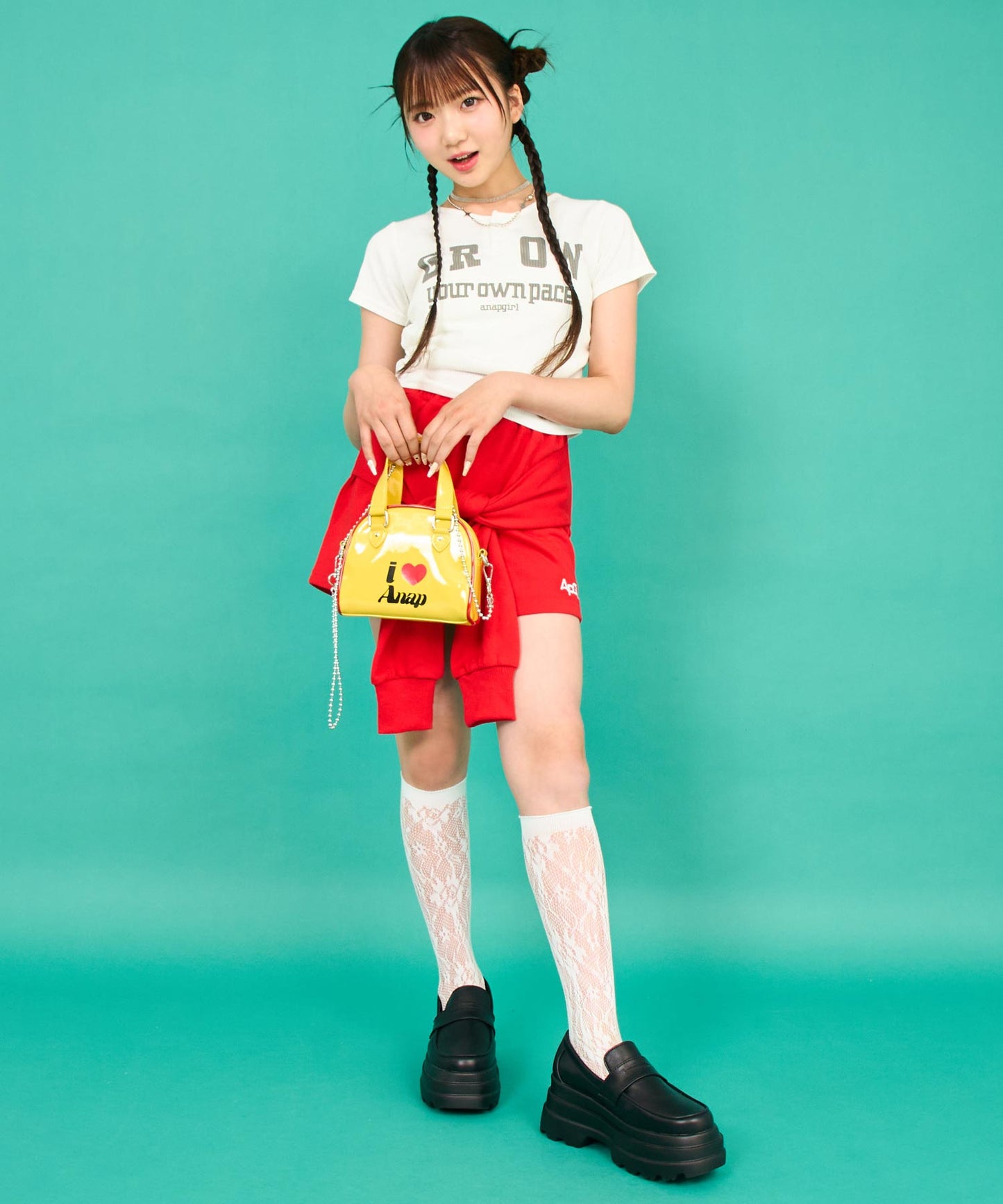 ホワイト/149cm(Sサイズ着用)