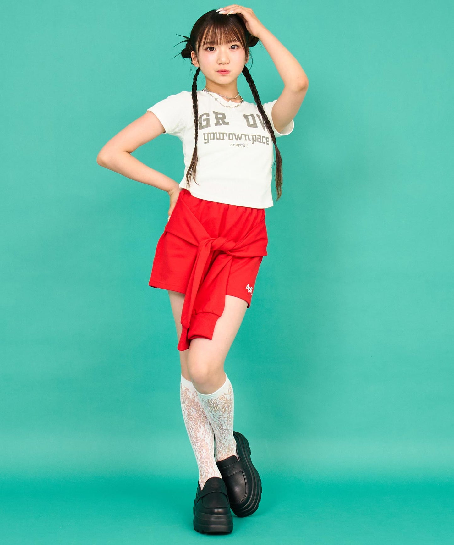 ホワイト/149cm(Sサイズ着用)