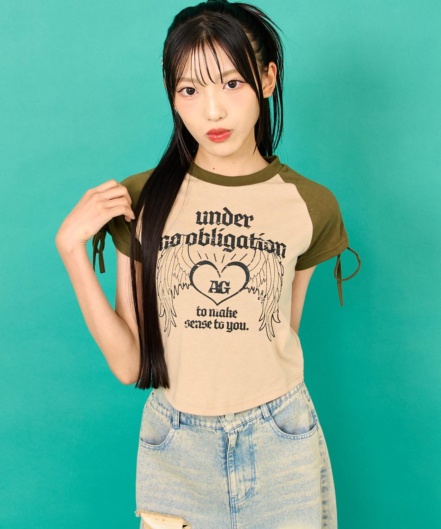 ベージュ/152cm(Sサイズ着用)