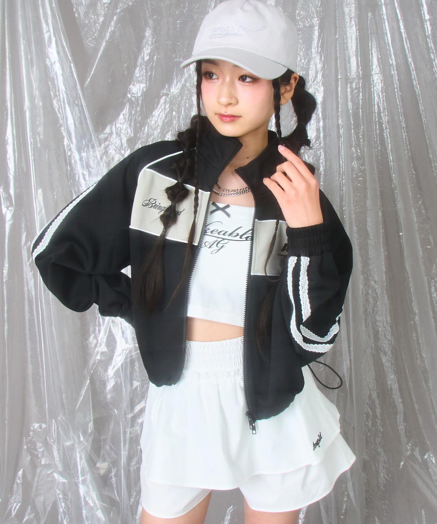 ホワイト/150cm(Sサイズ着用)