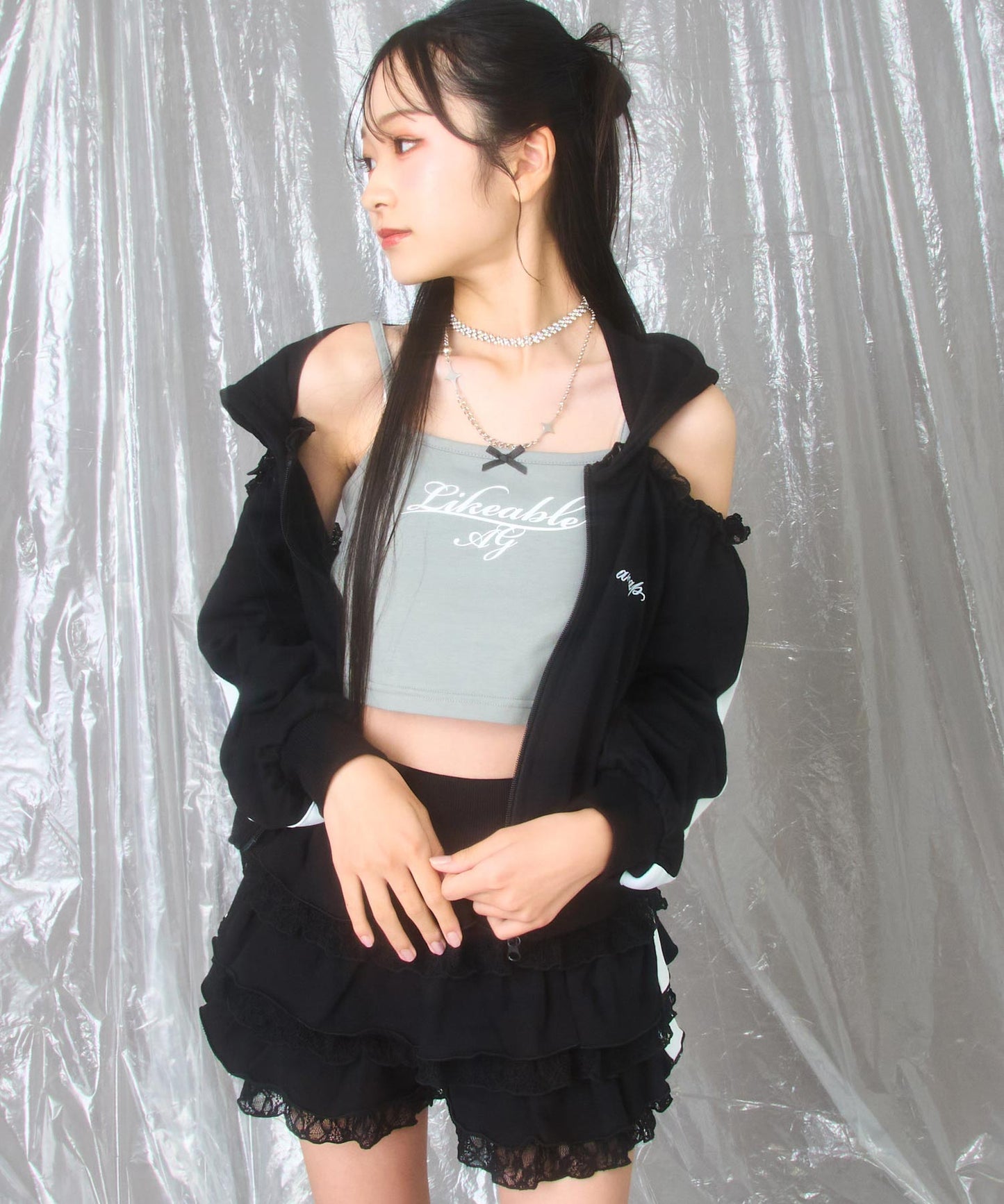 ダークグレー/150cm(Sサイズ着用)