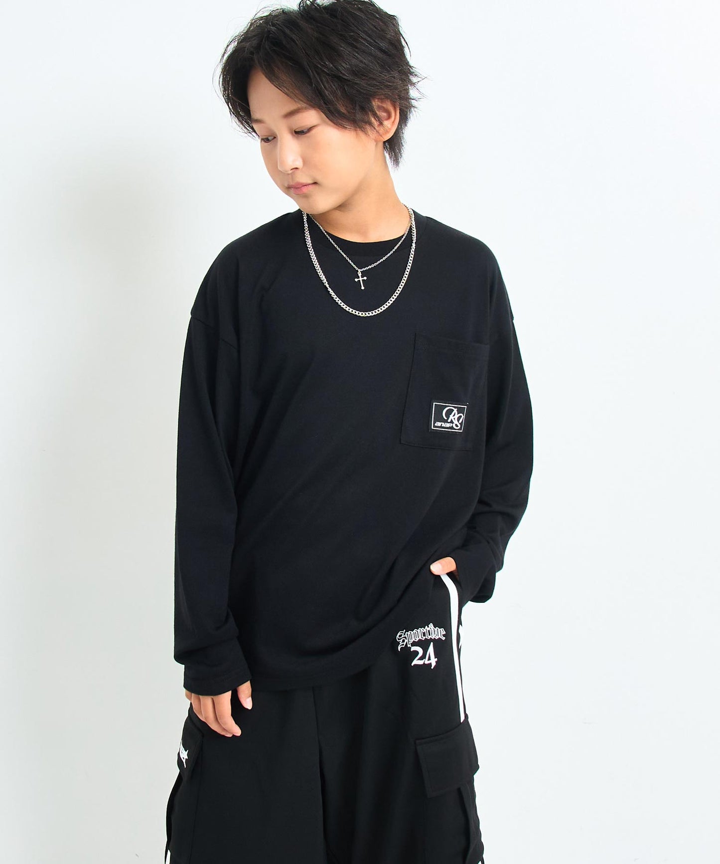 ブラック/151cm(Sサイズ着用)