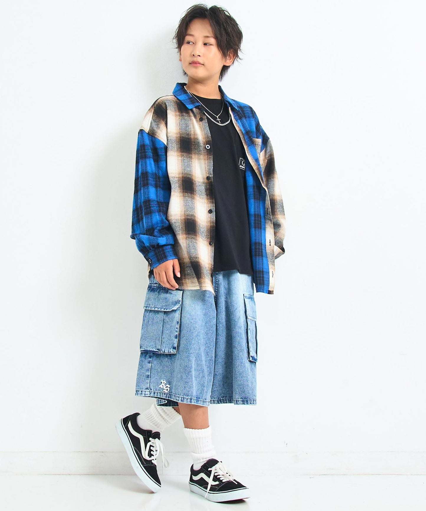 ブラウン/151cm(Sサイズ着用)