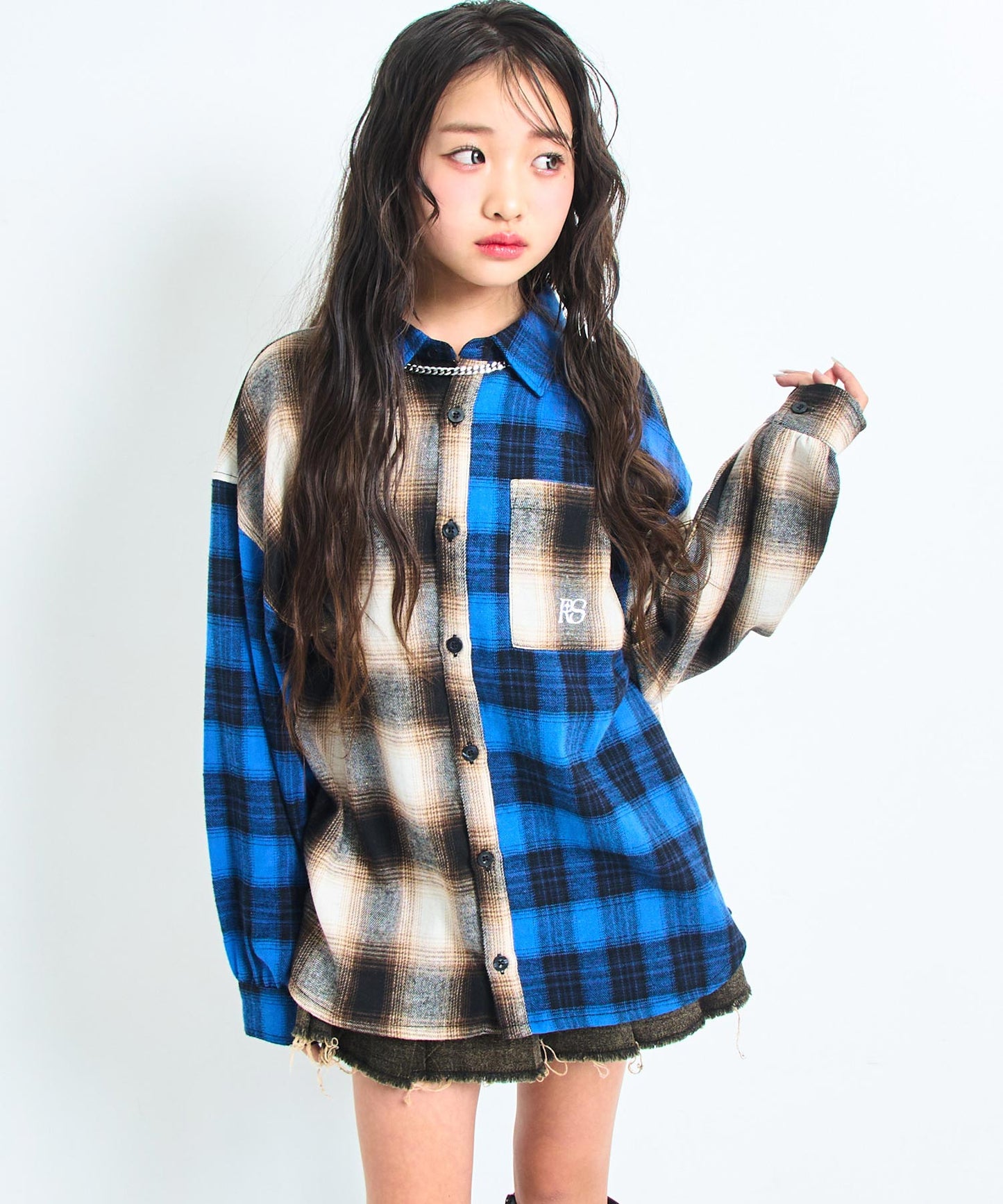 ブラウン/143cm(XSサイズ着用)