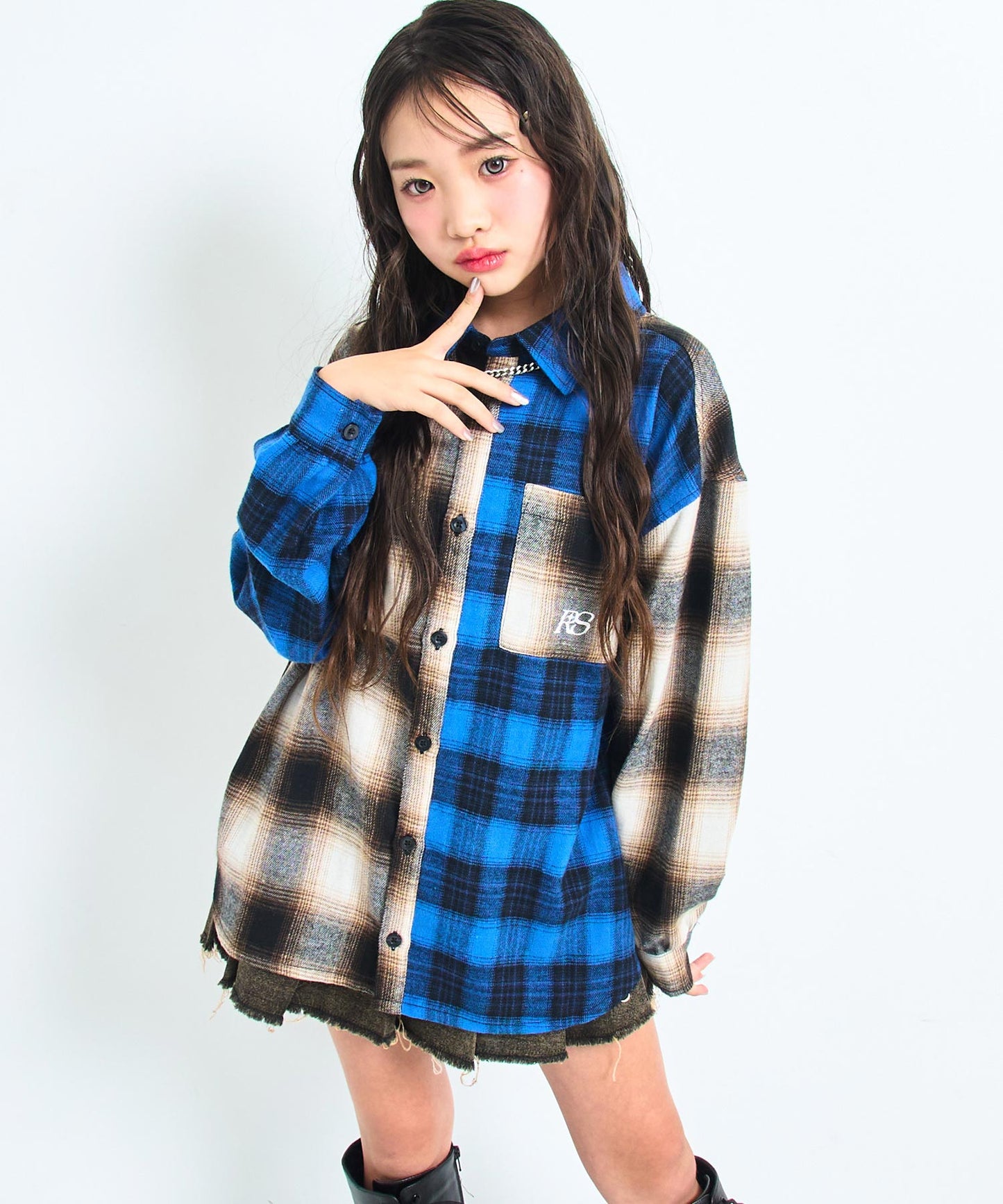 ブラウン/143cm(XSサイズ着用)