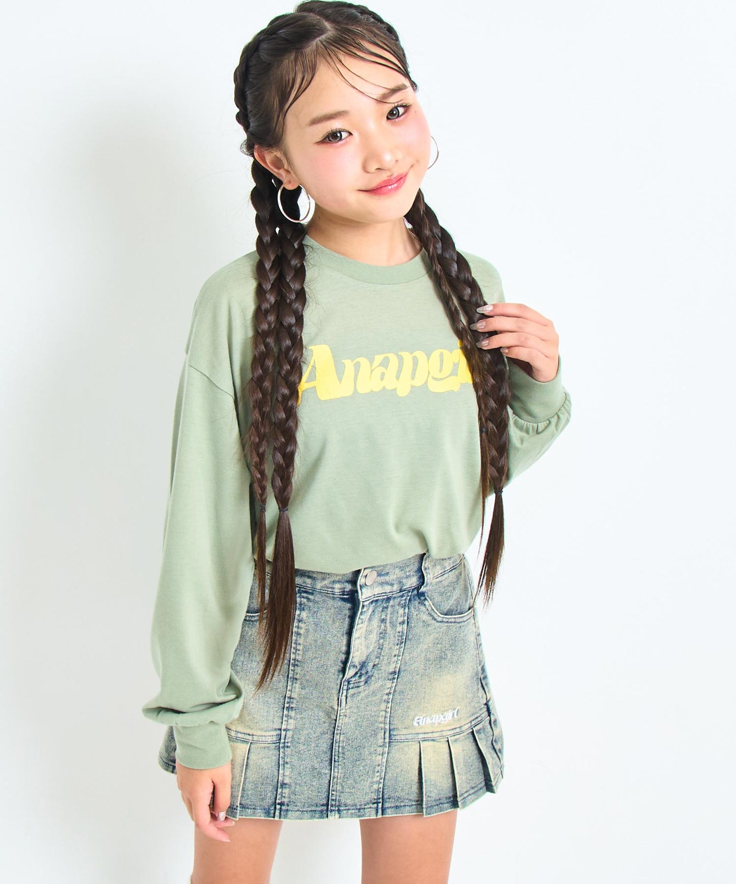 配色 ロゴ ロンT 913-7775