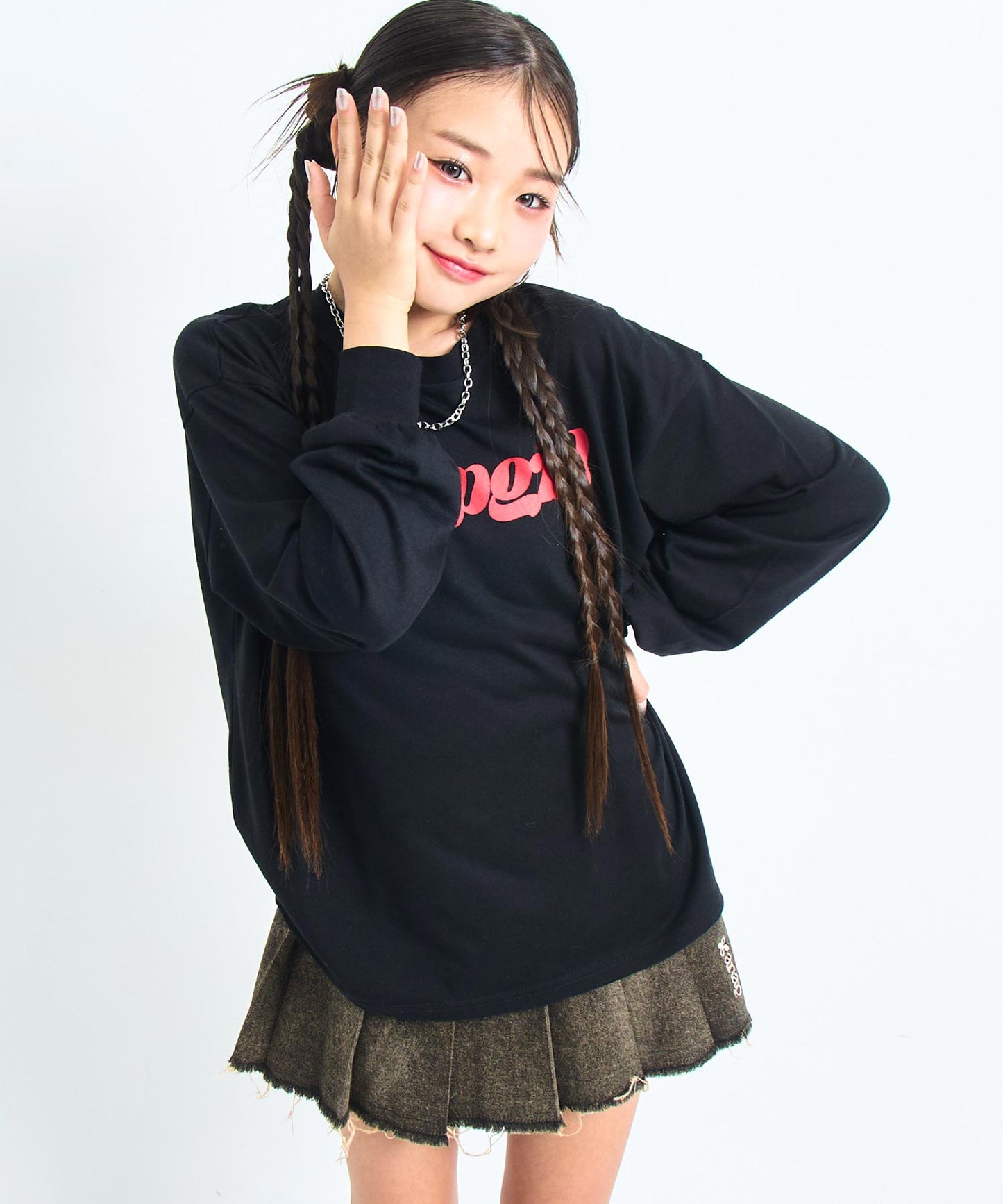 ブラック/143cm(XSサイズ着用)