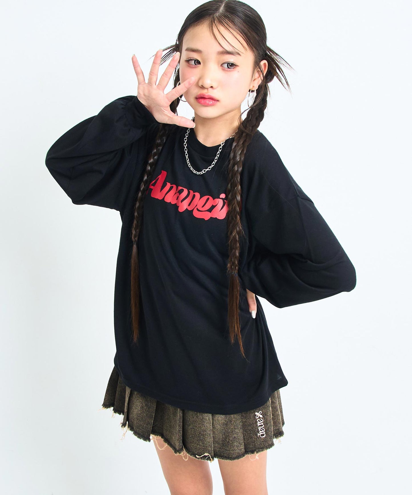 ブラック/143cm(XSサイズ着用)